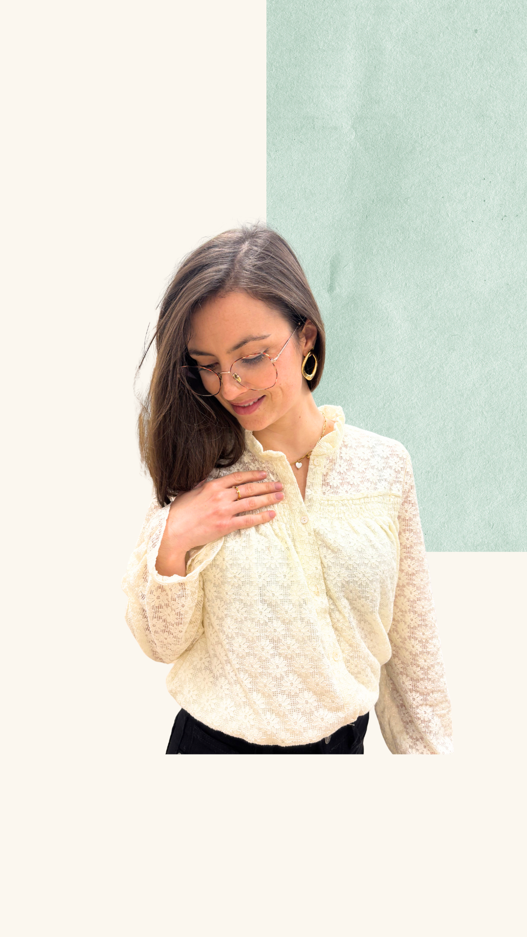 Chemise Danaé blanche