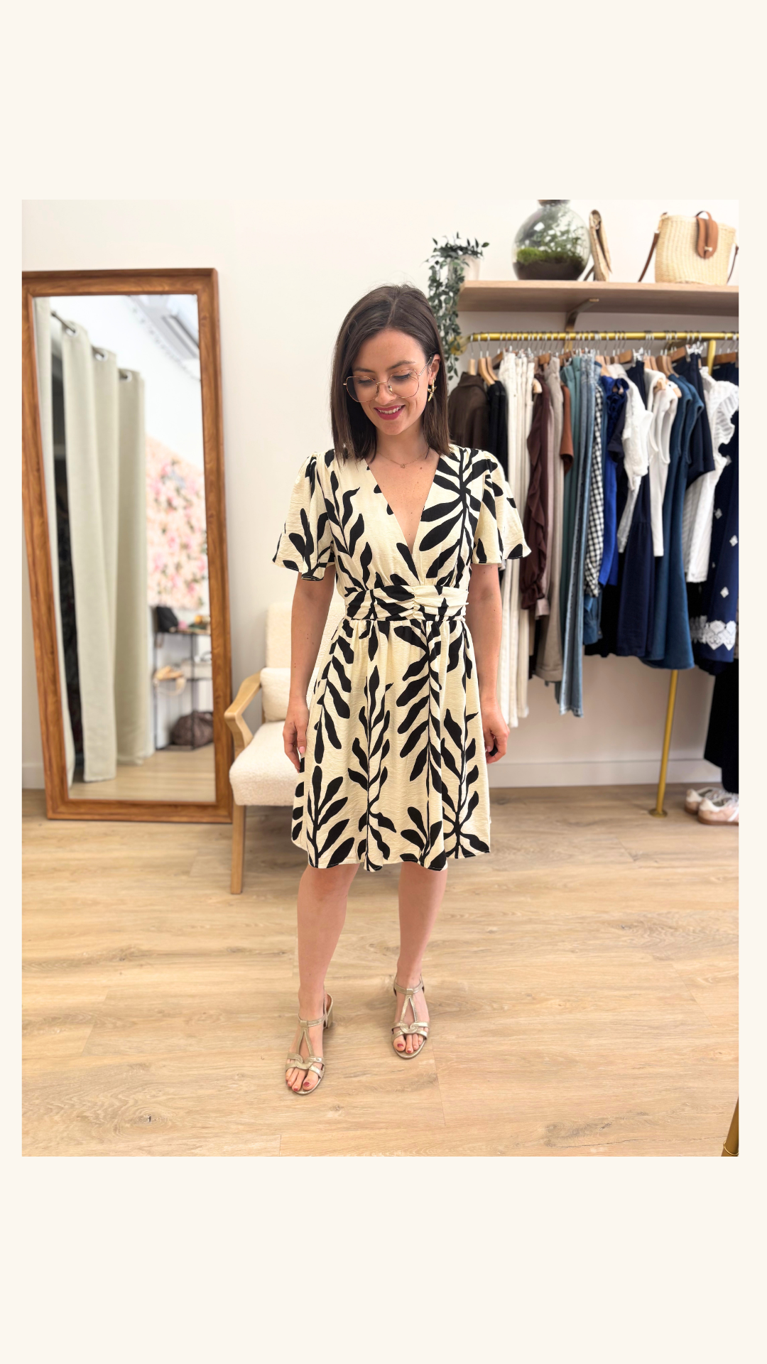 Robe Hortense noire