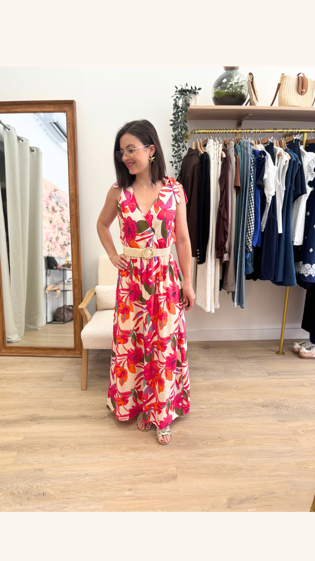 Robe Josette fuchsia
