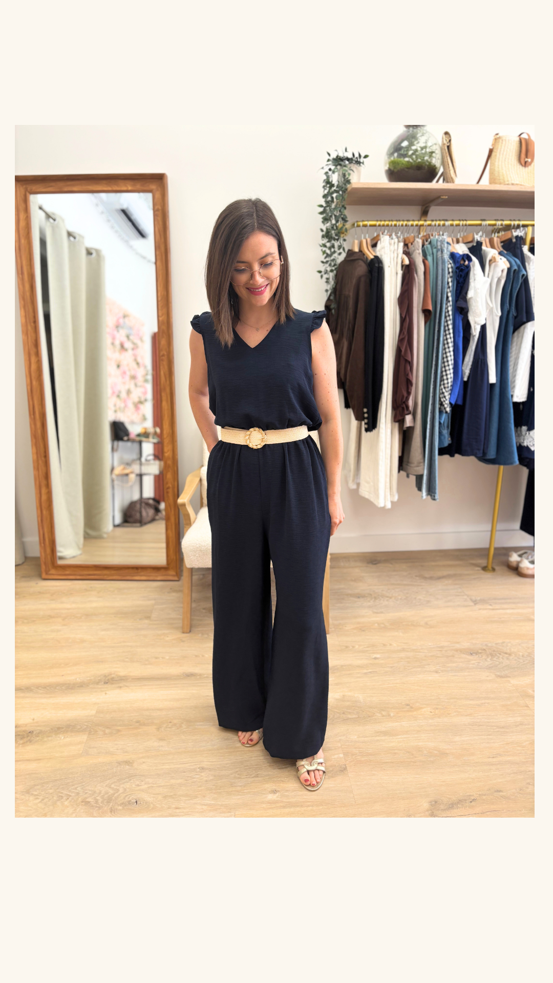 Combinaison Anna bleue