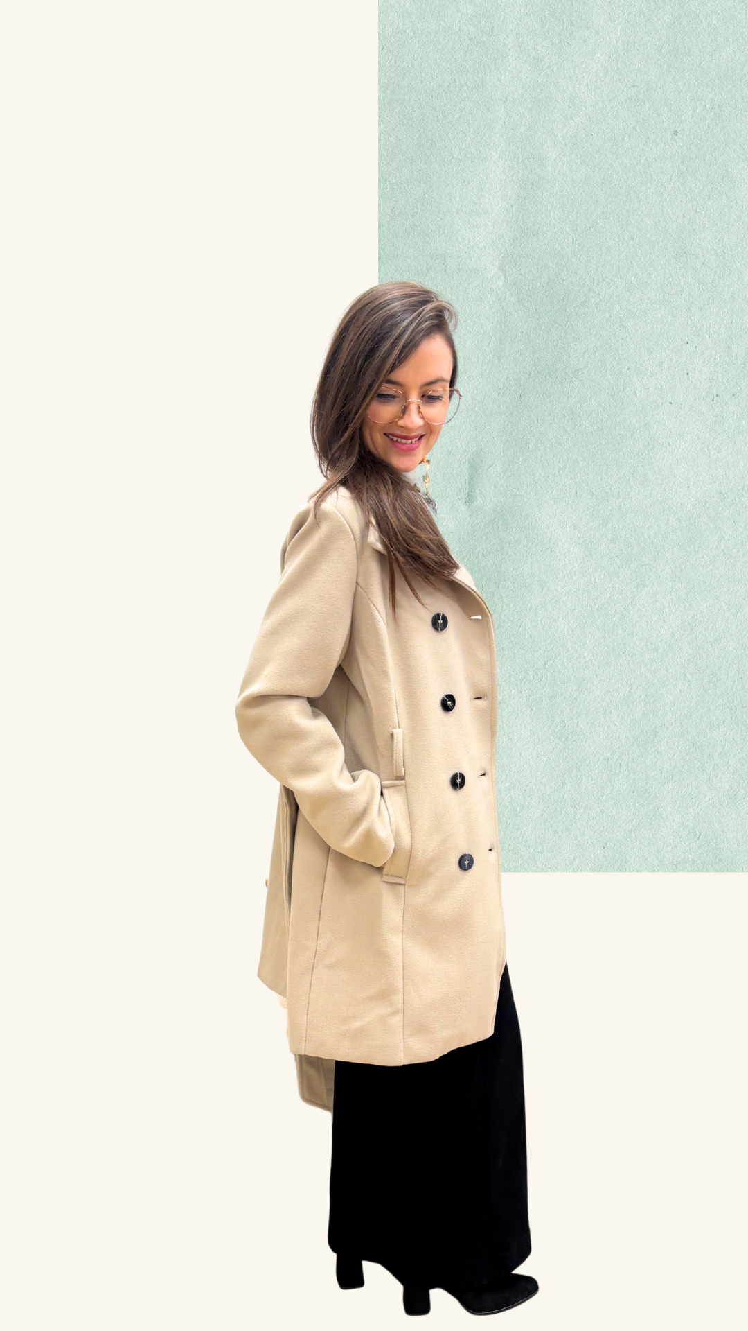 Manteau Sacha beige