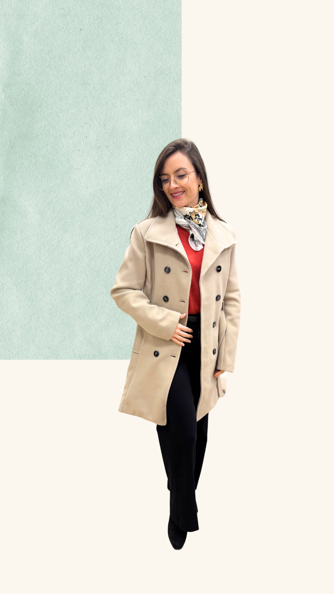 Manteau Sacha beige