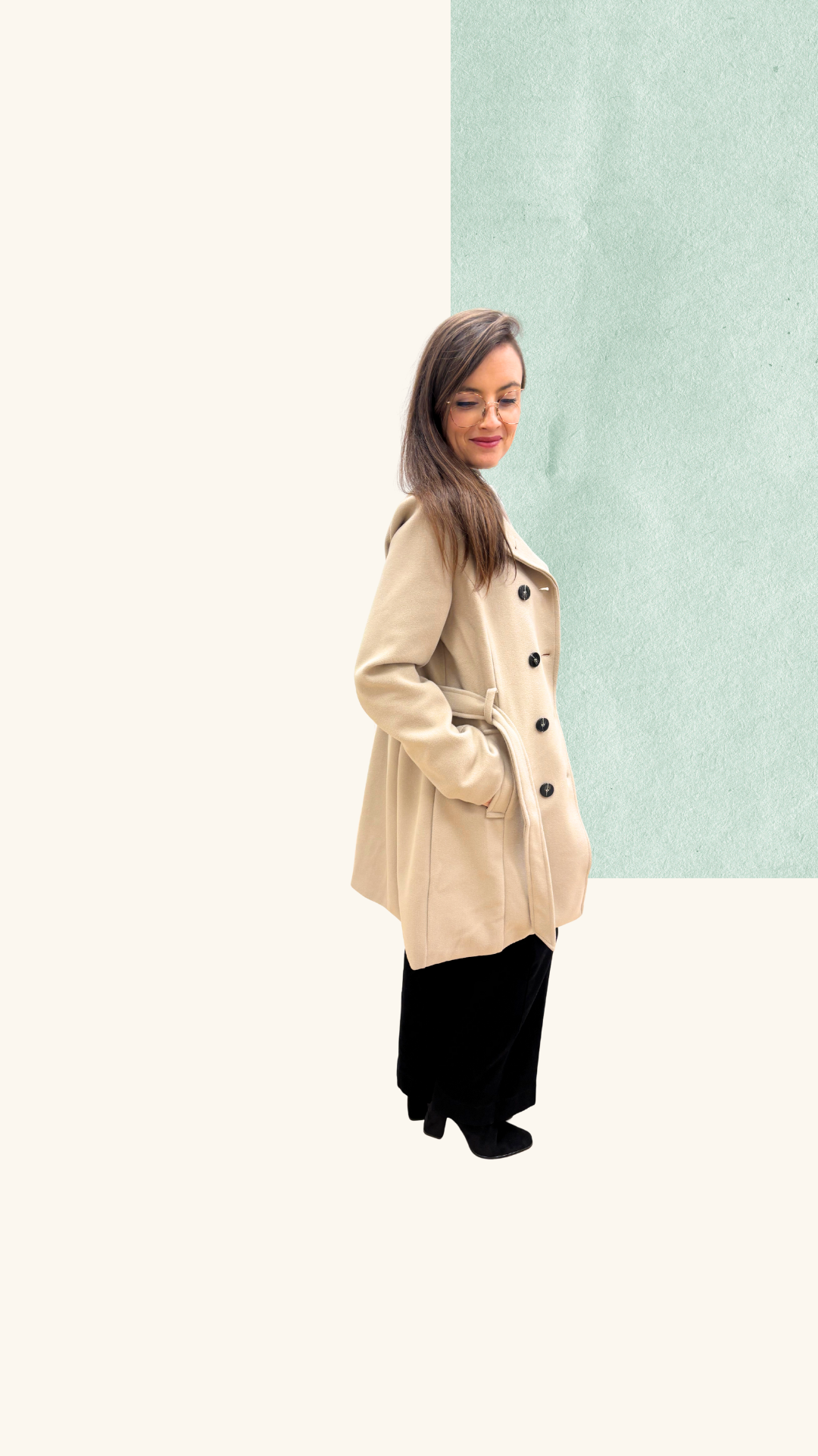 Manteau Sacha beige