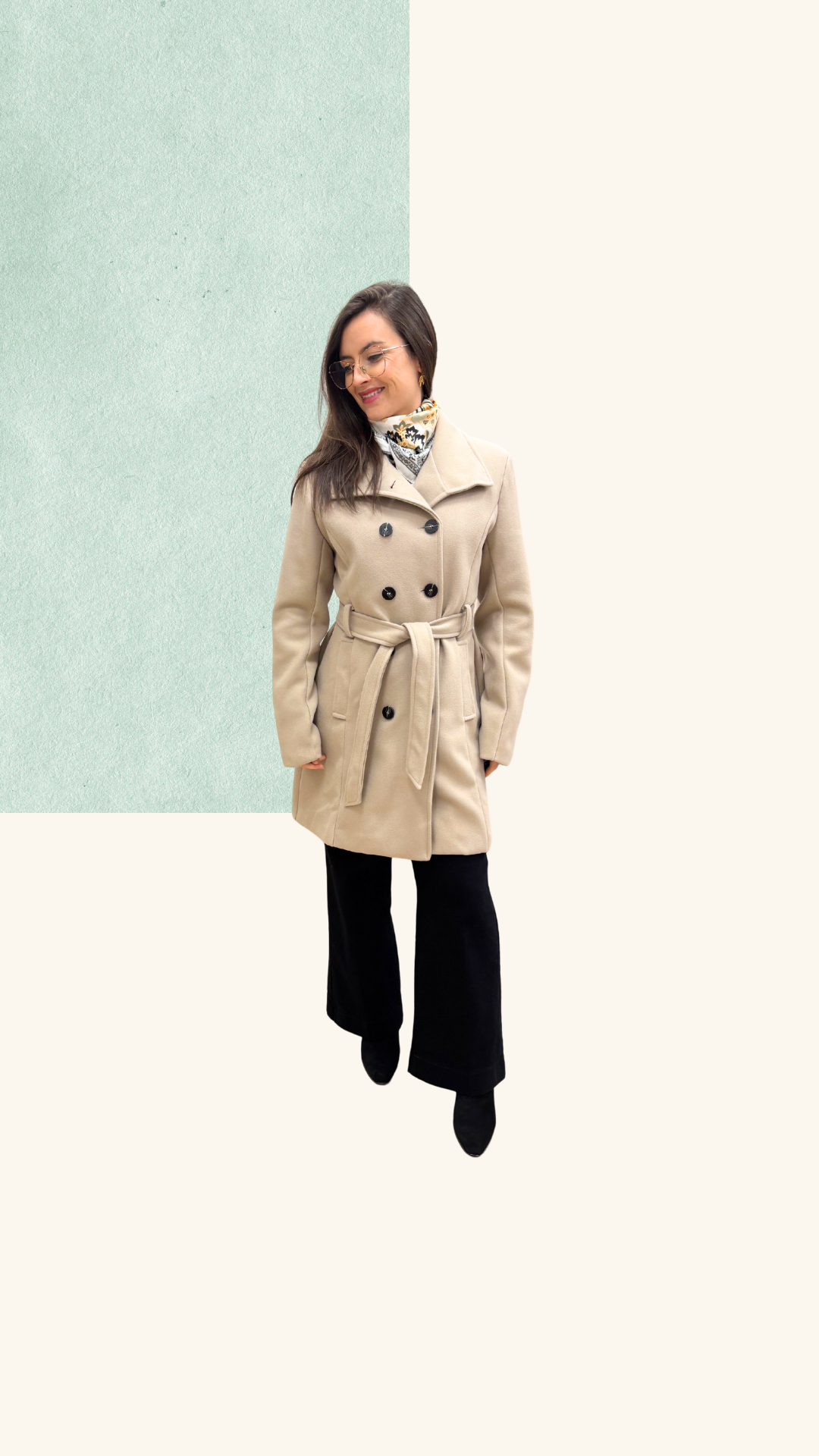 Manteau Sacha beige