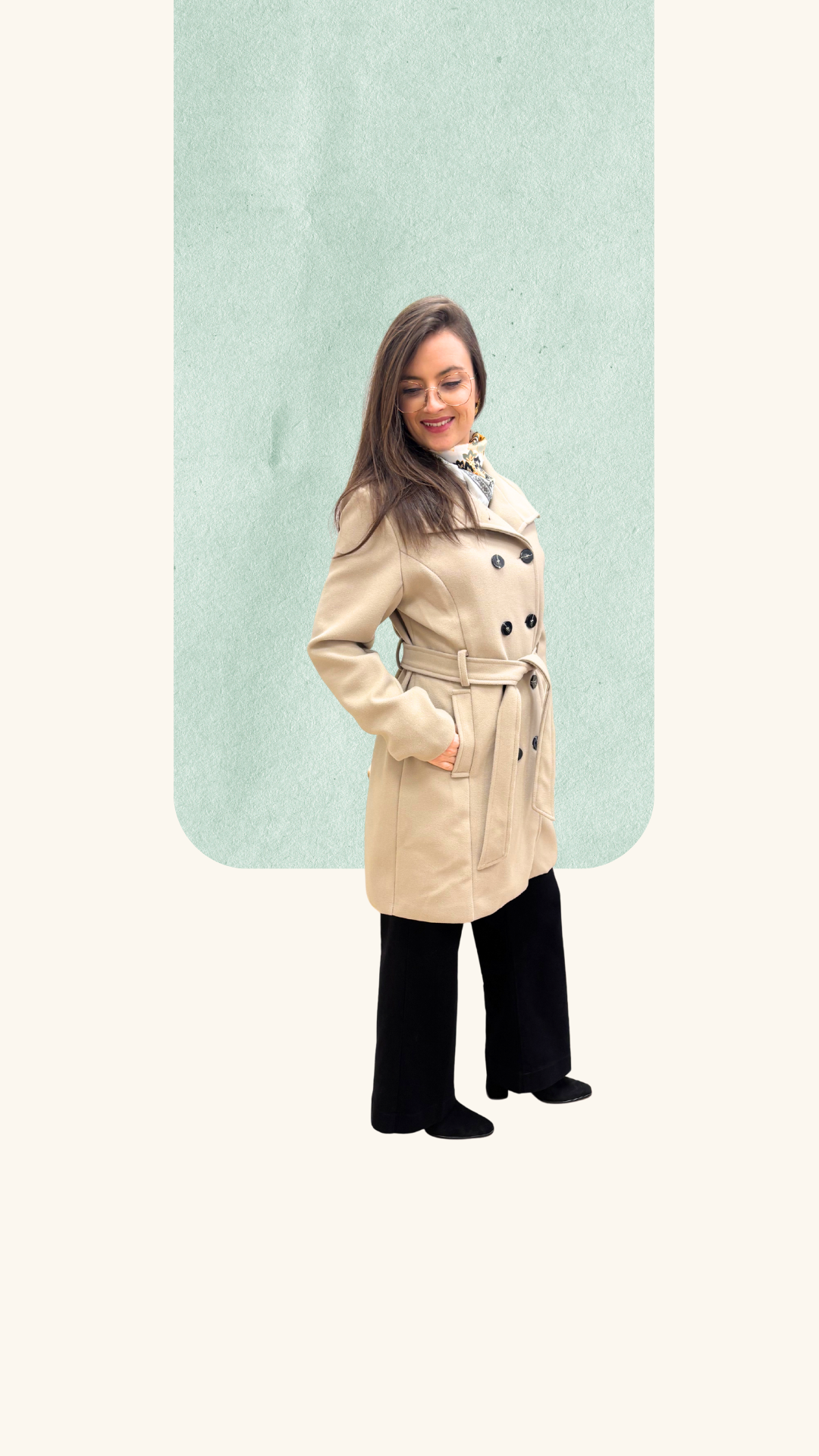 Manteau Sacha beige
