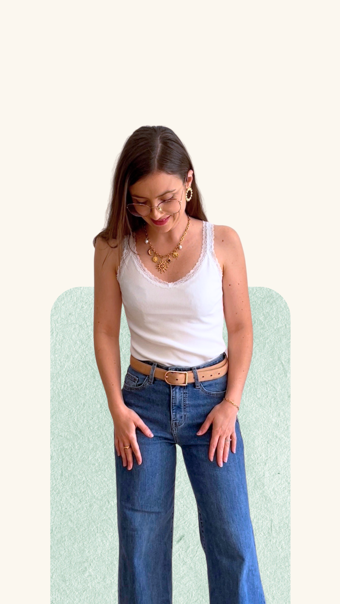 Débardeur Marthe blanc