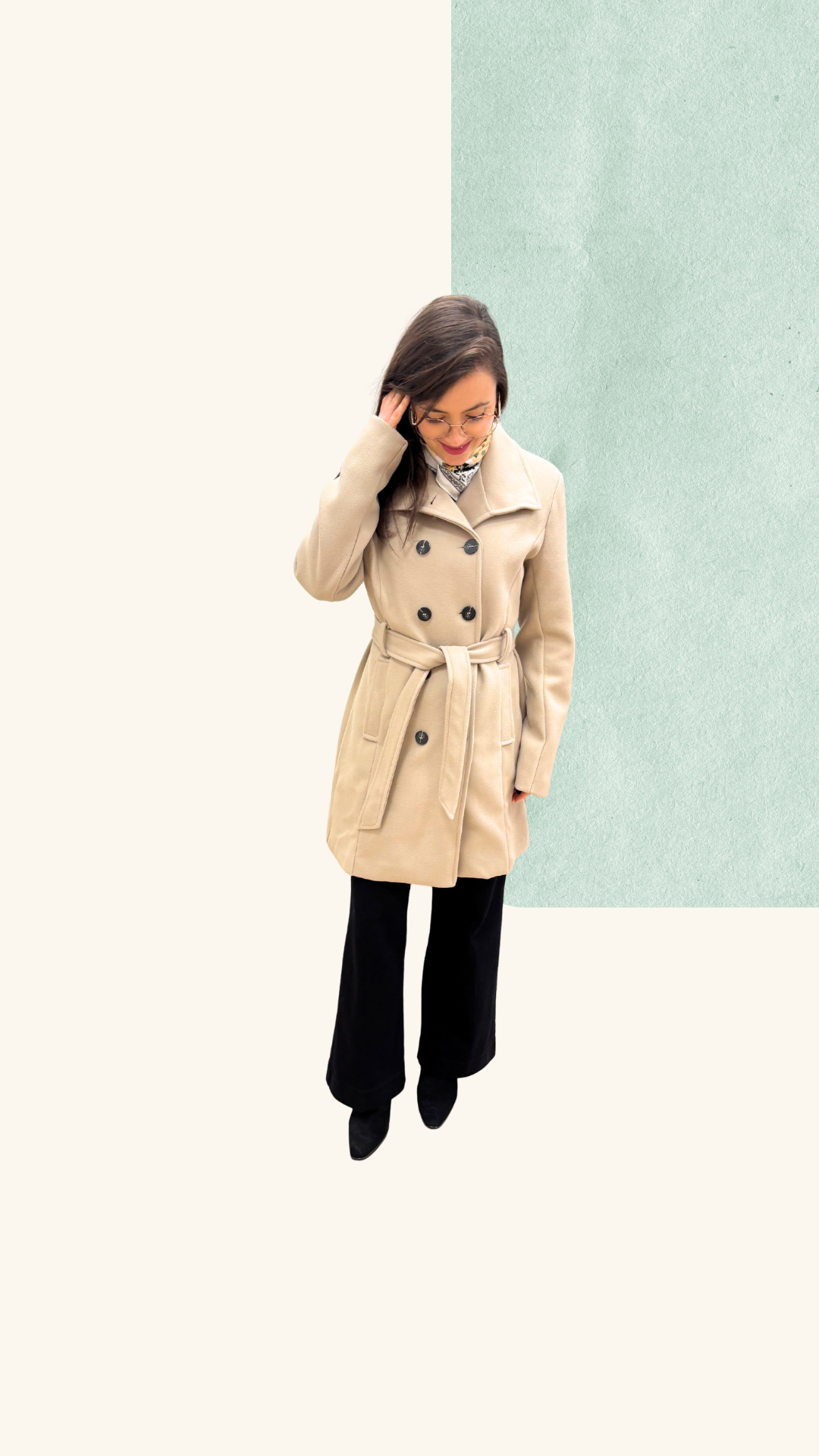 Manteau Sacha beige