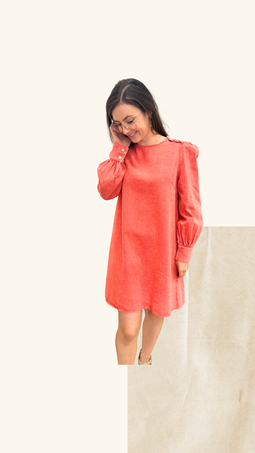 Robe Alba corail