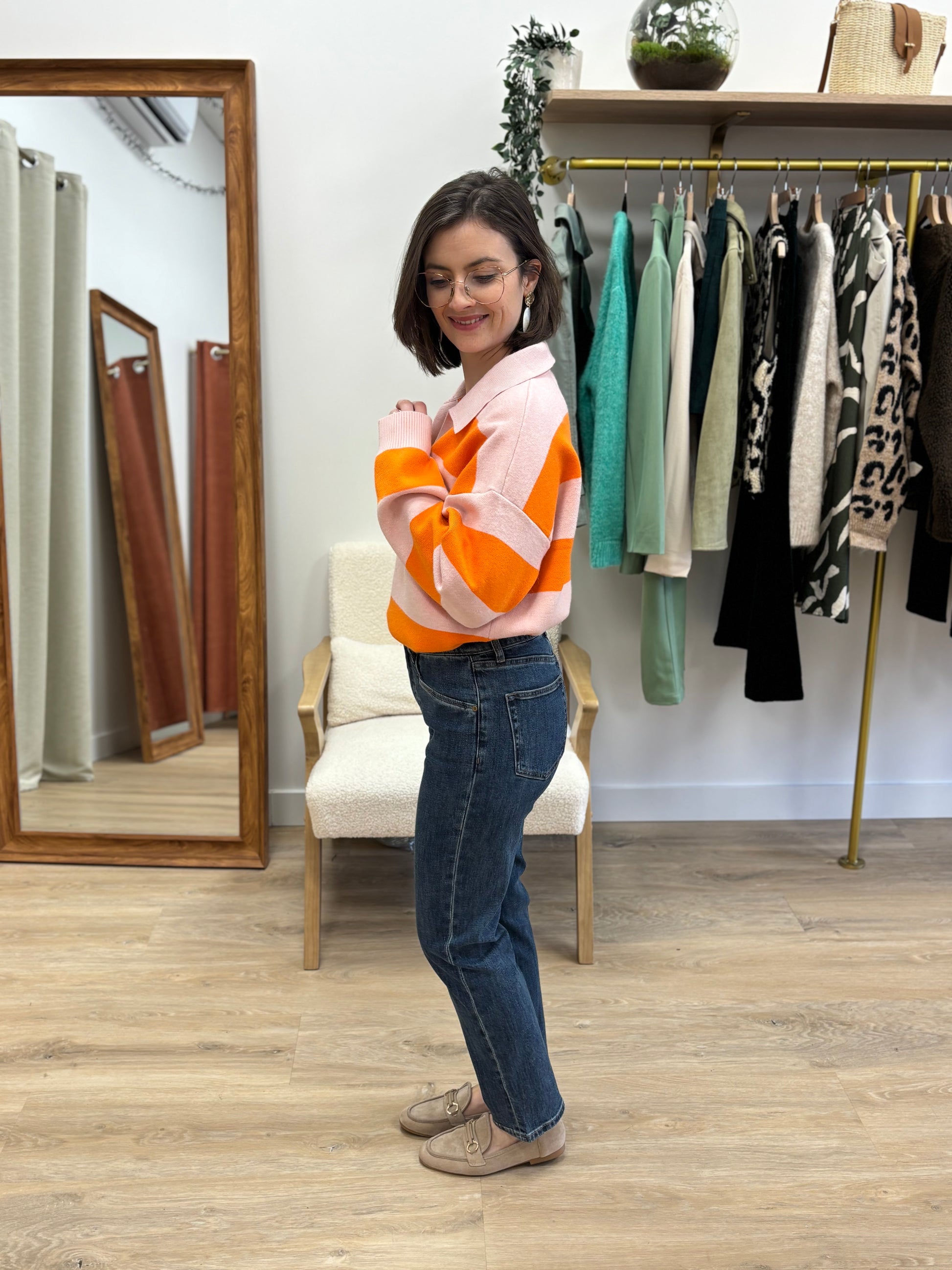 Jean Mila cigarette denim