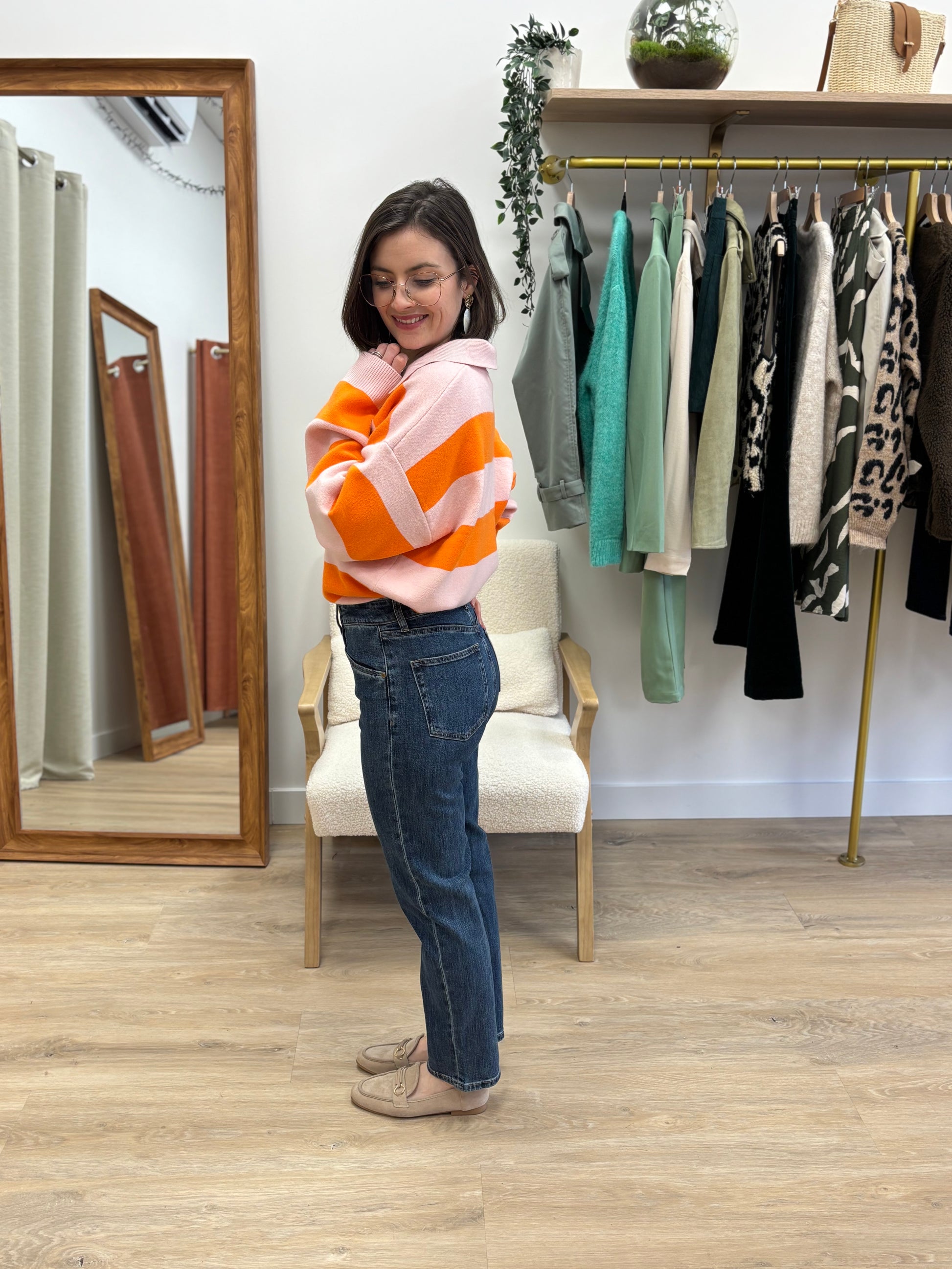 Jean Mila cigarette denim