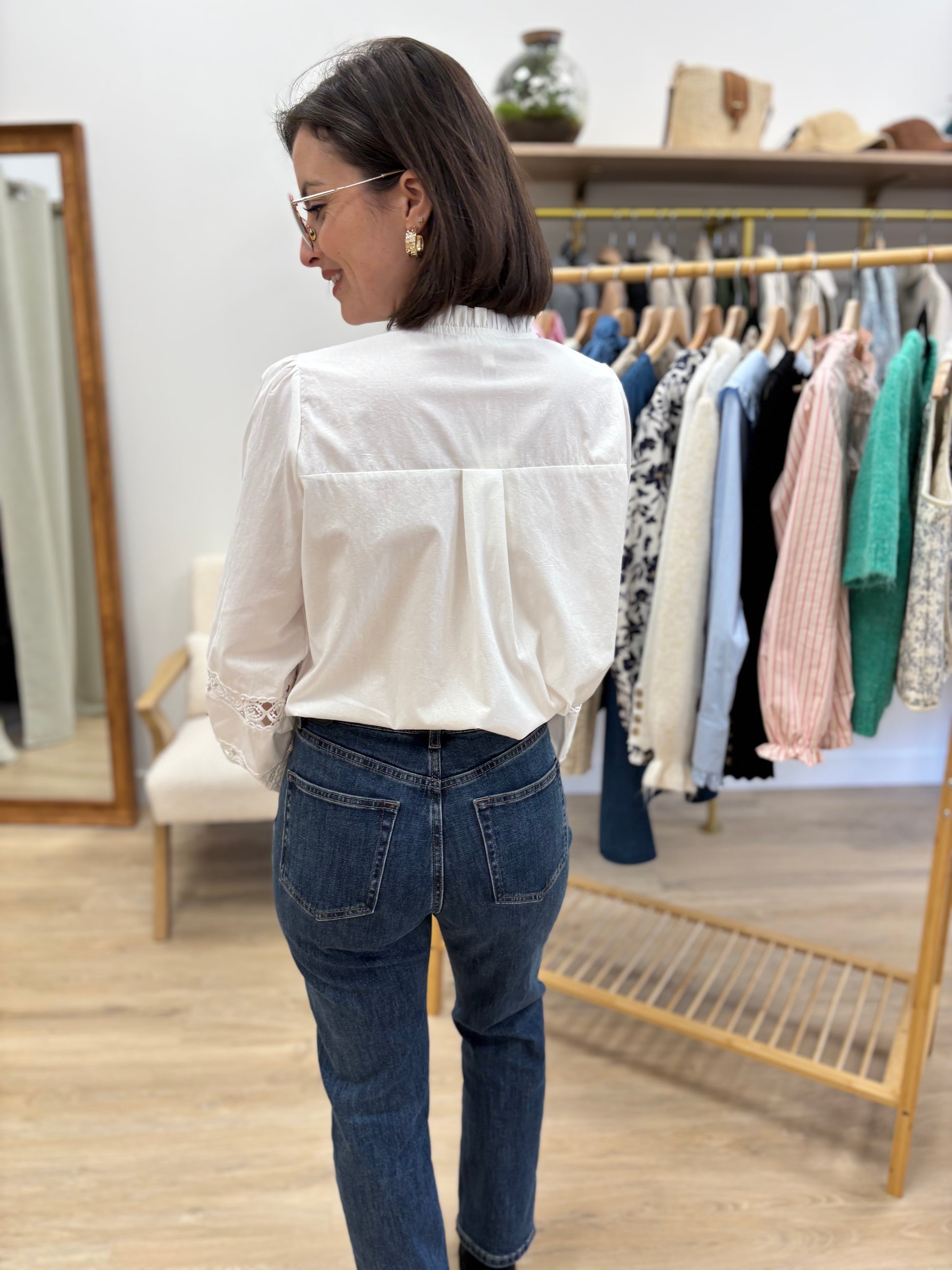 Chemise Justine blanche