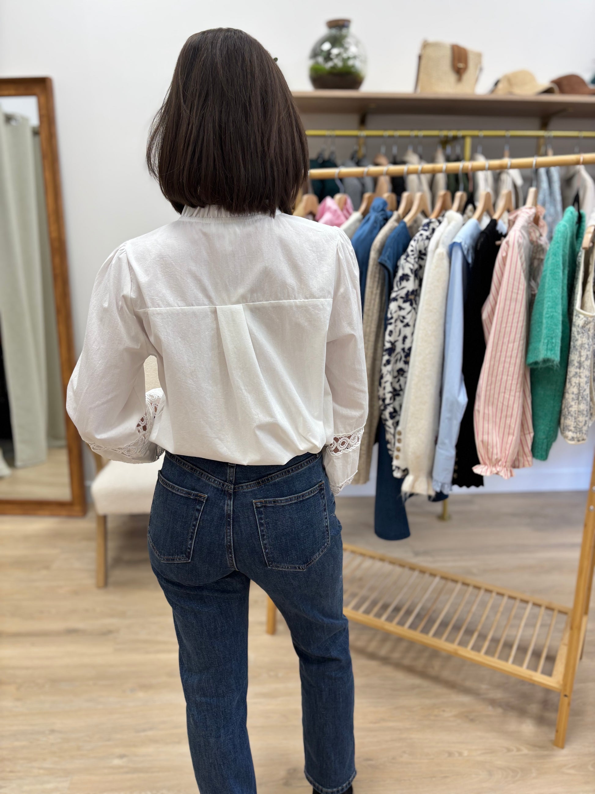 Chemise Justine blanche