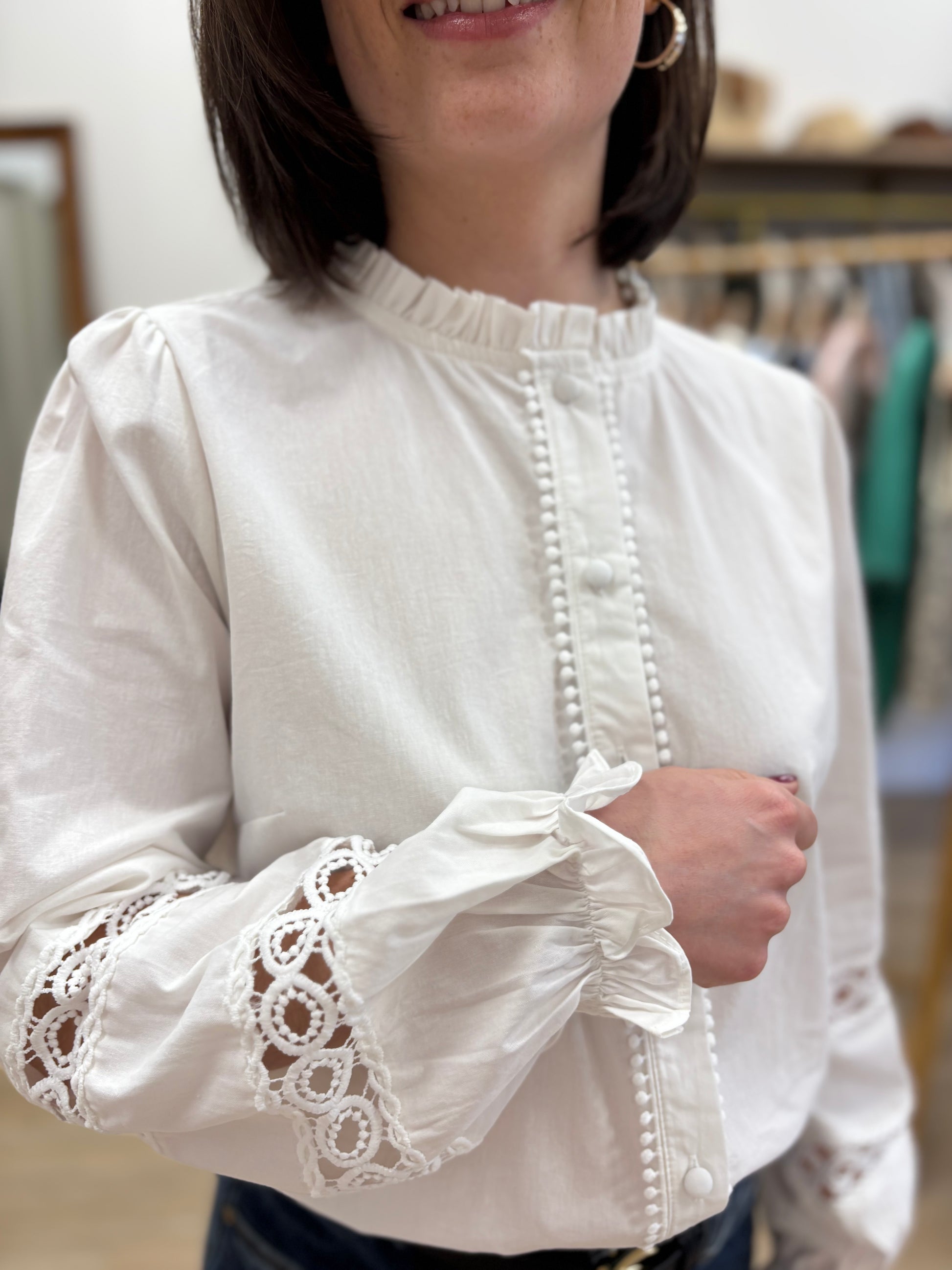 Chemise Justine blanche