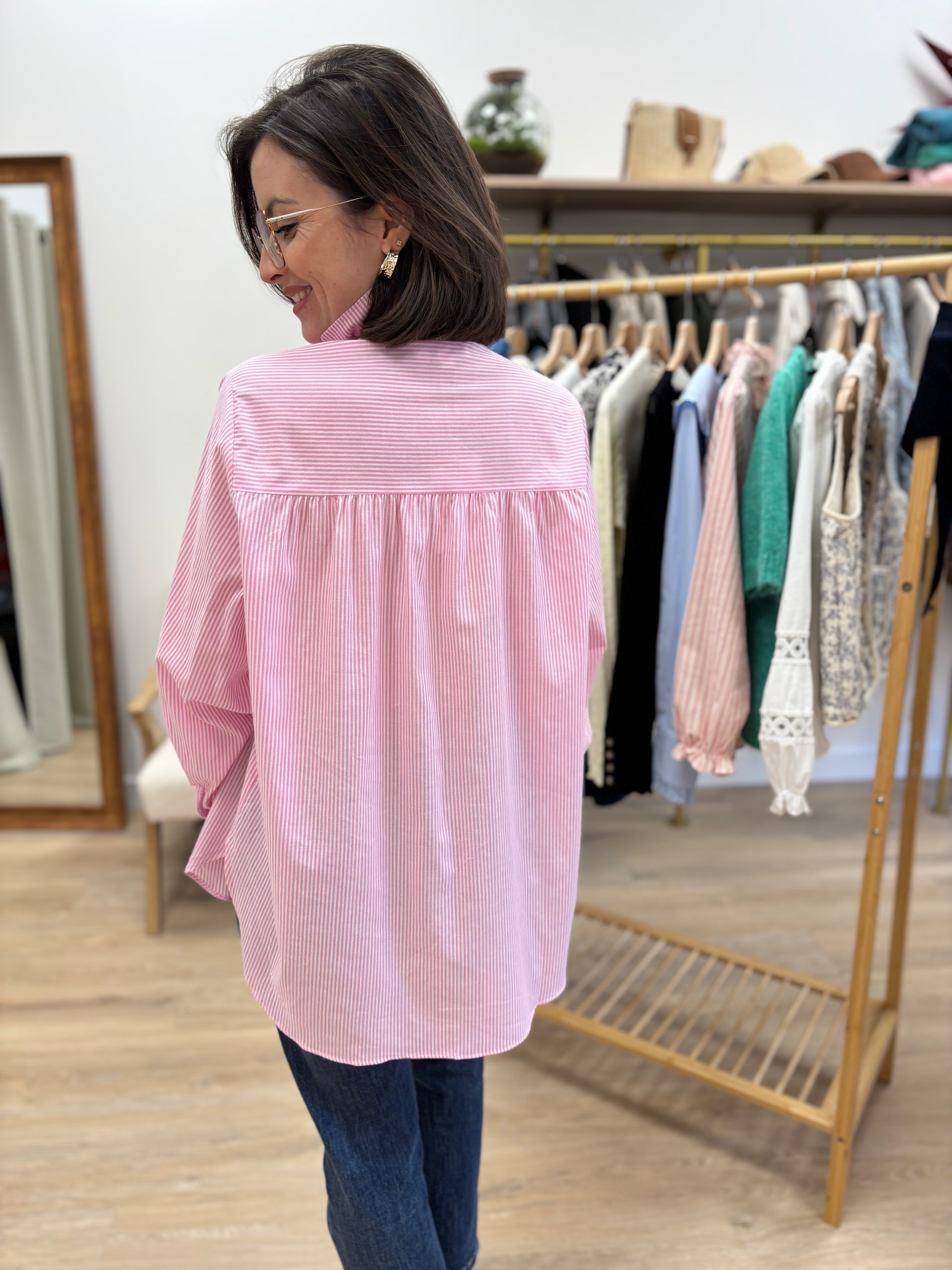 Chemise Johanna rose