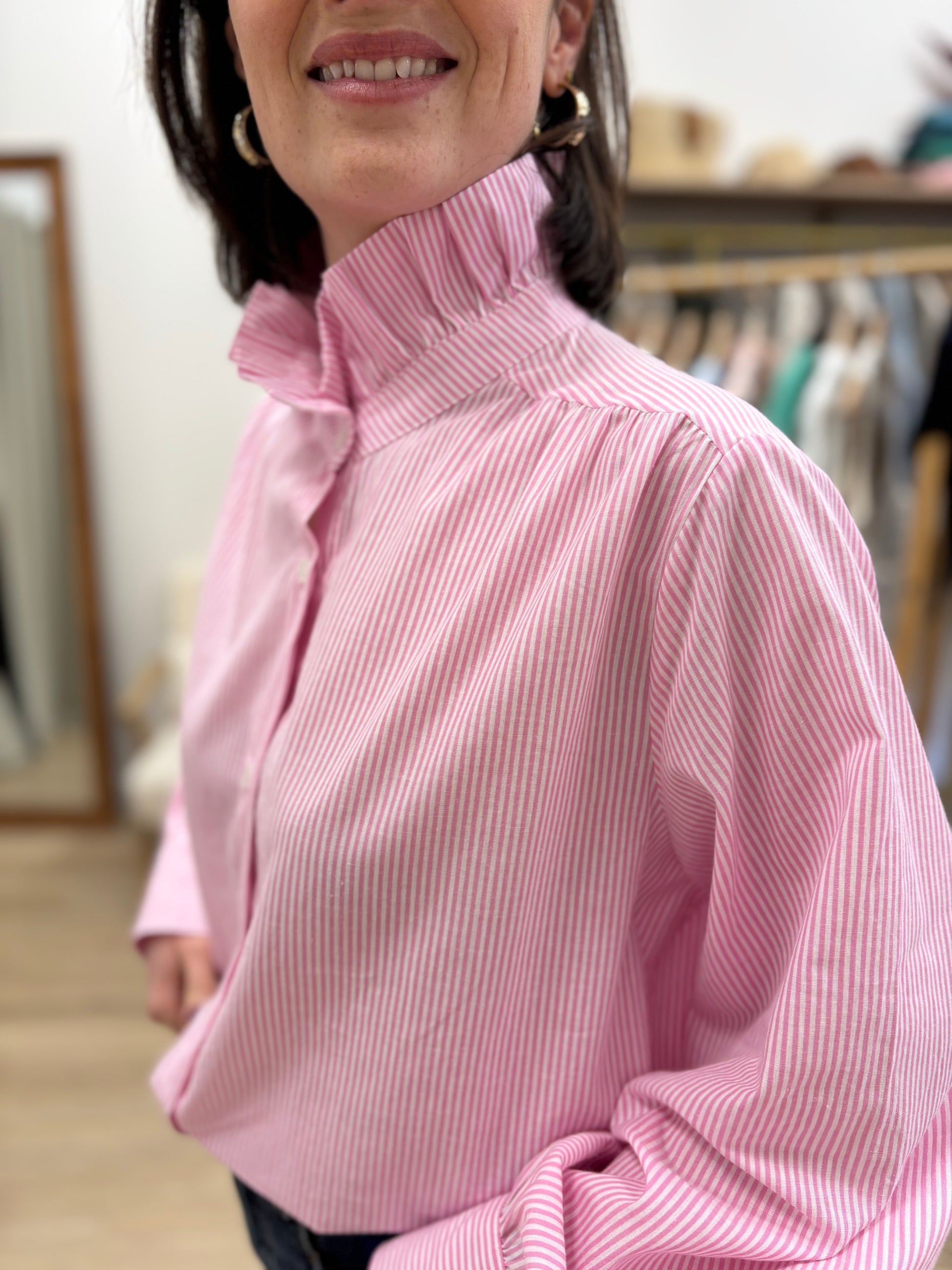 Chemise Johanna rose