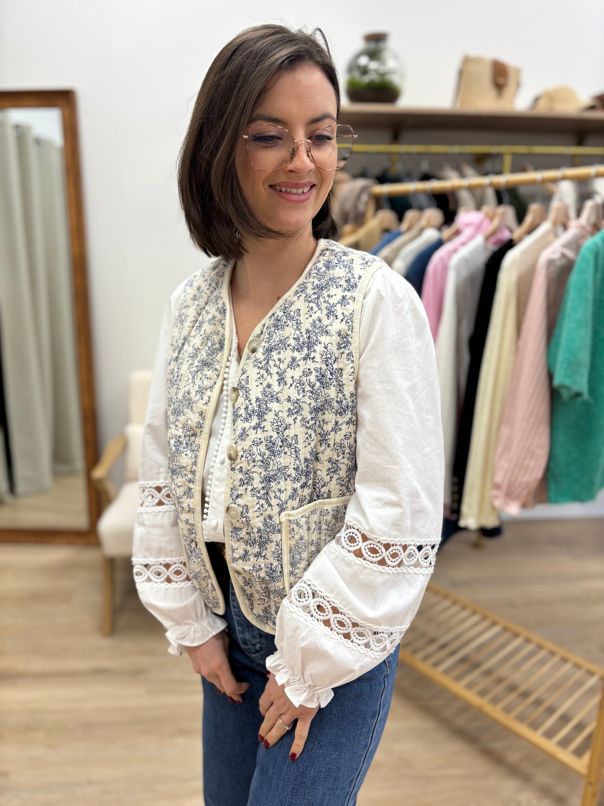 Gilet sans manches Clara