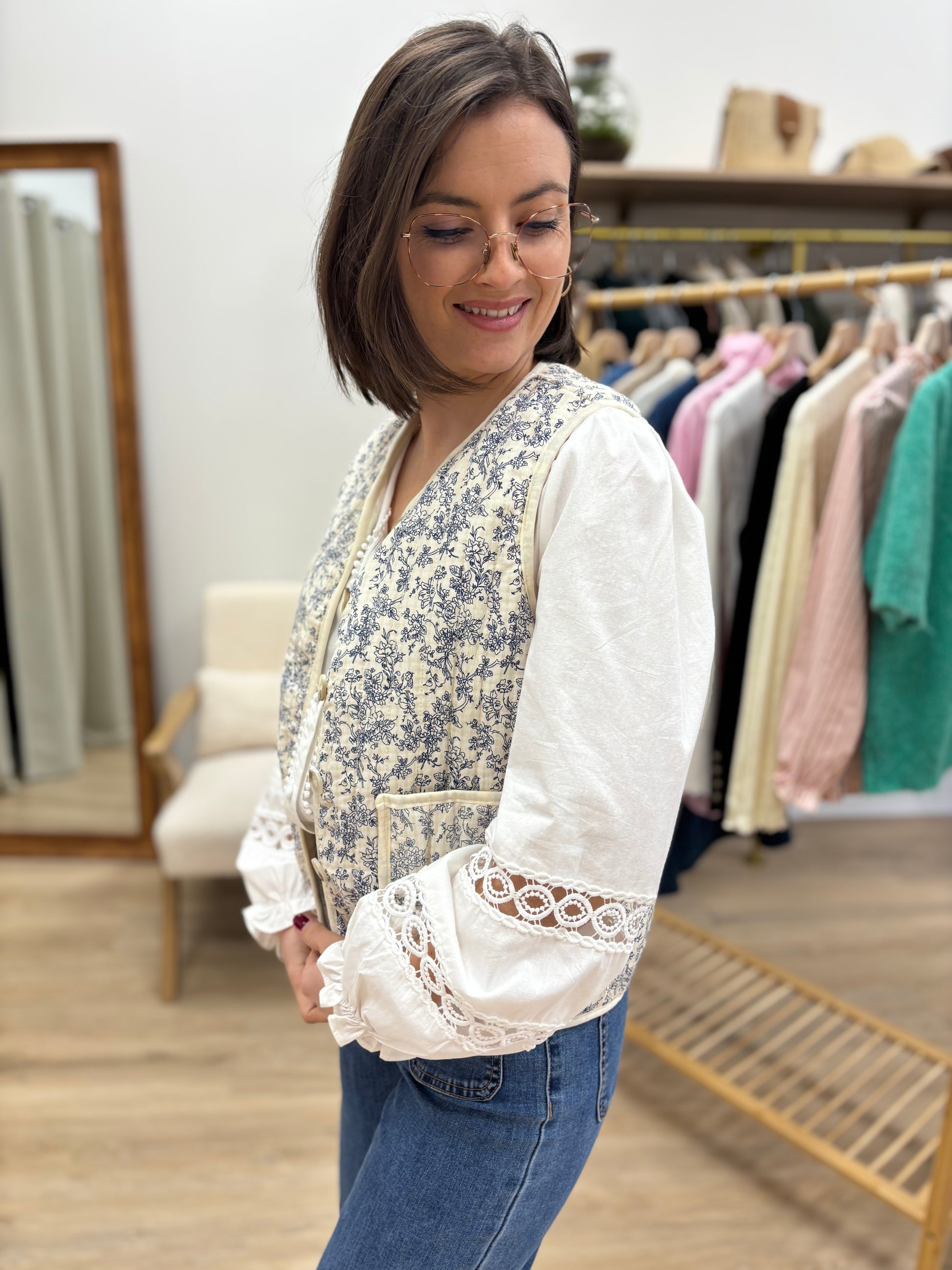 Gilet sans manches Clara