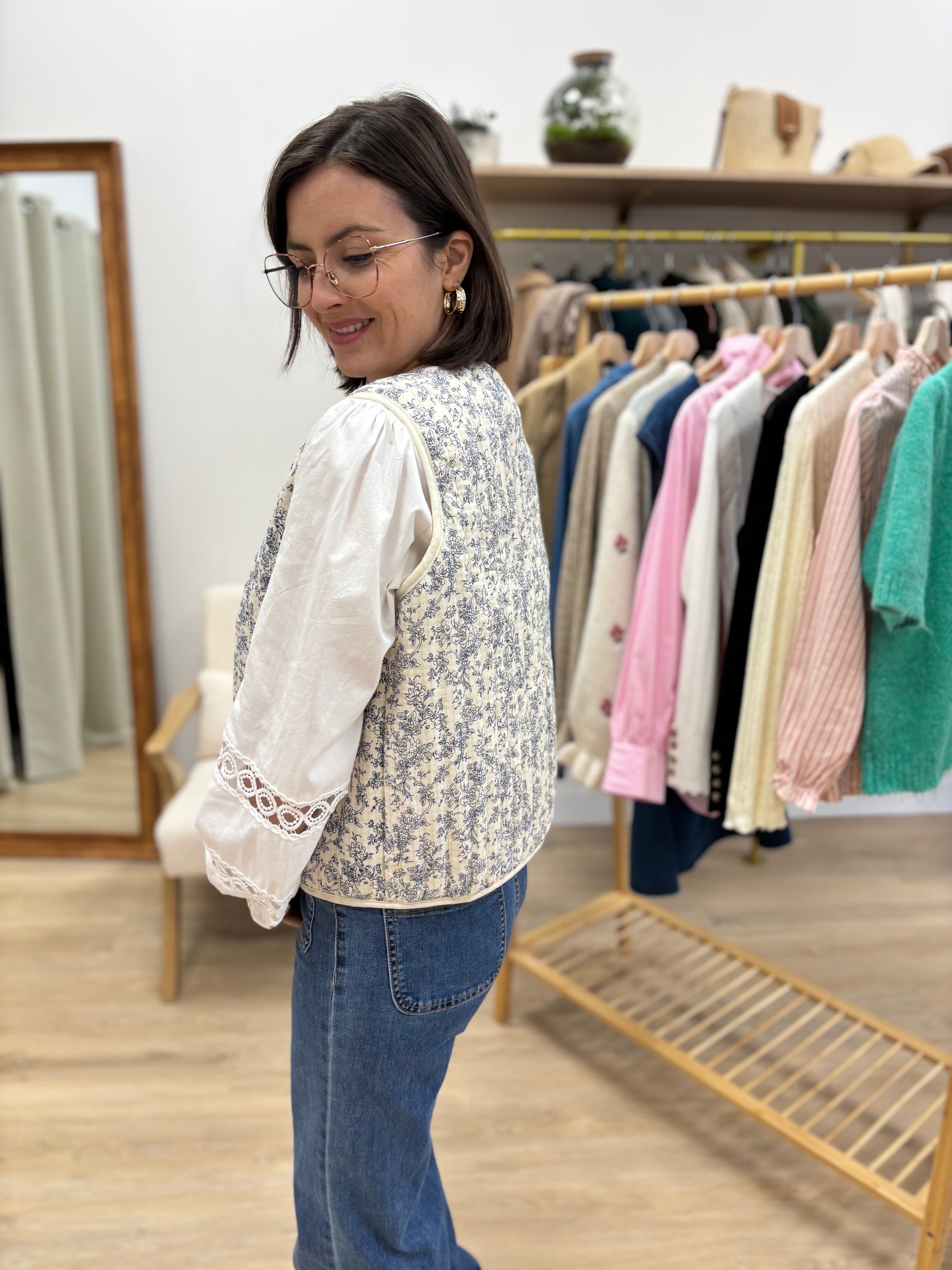 Gilet sans manches Clara