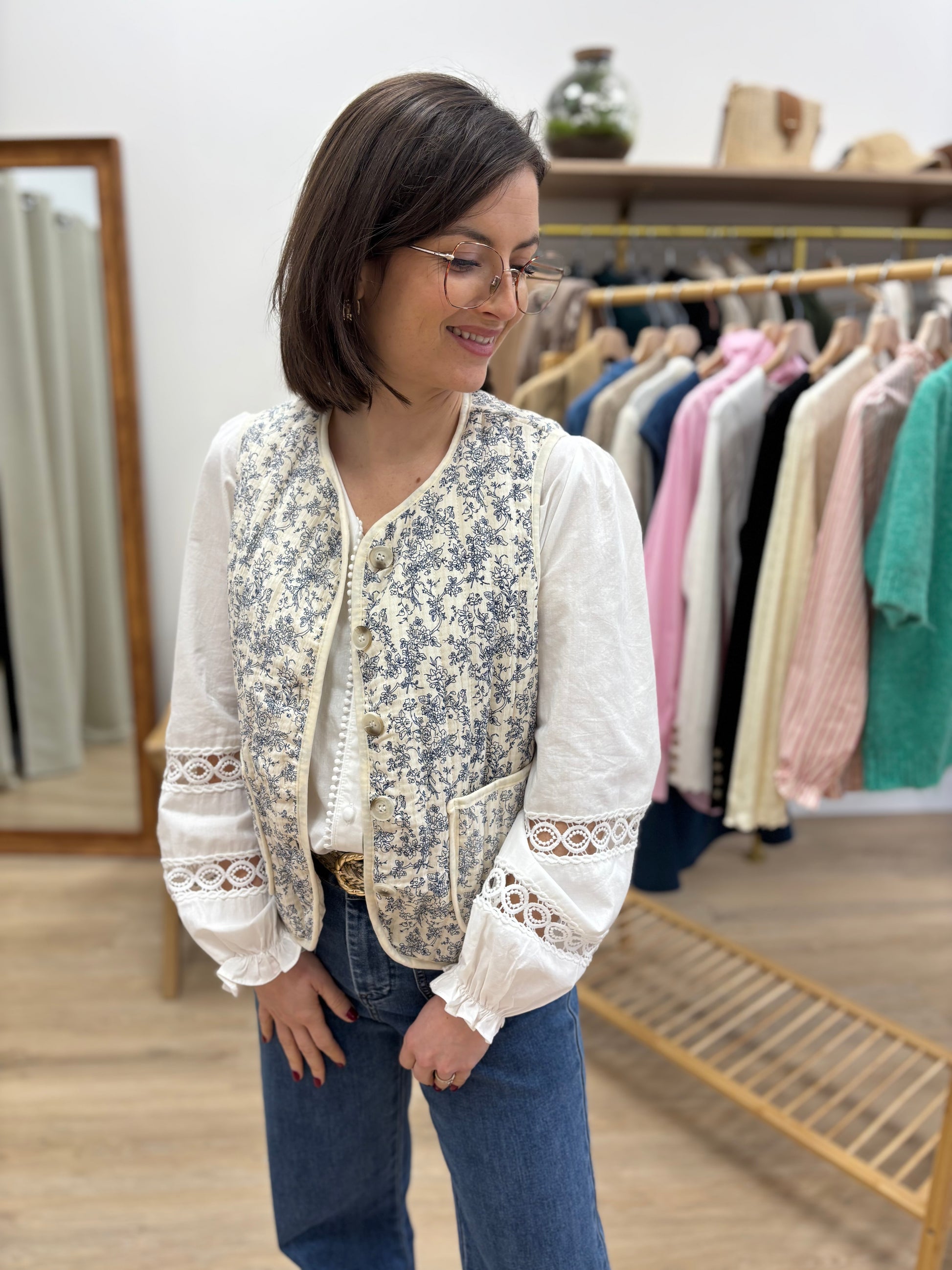 Gilet sans manches Clara