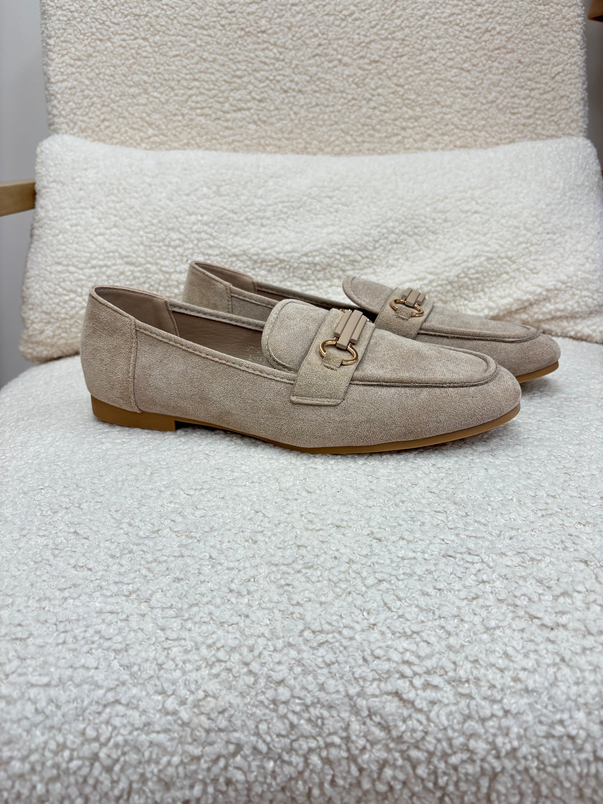 Mocassins Line taupe
