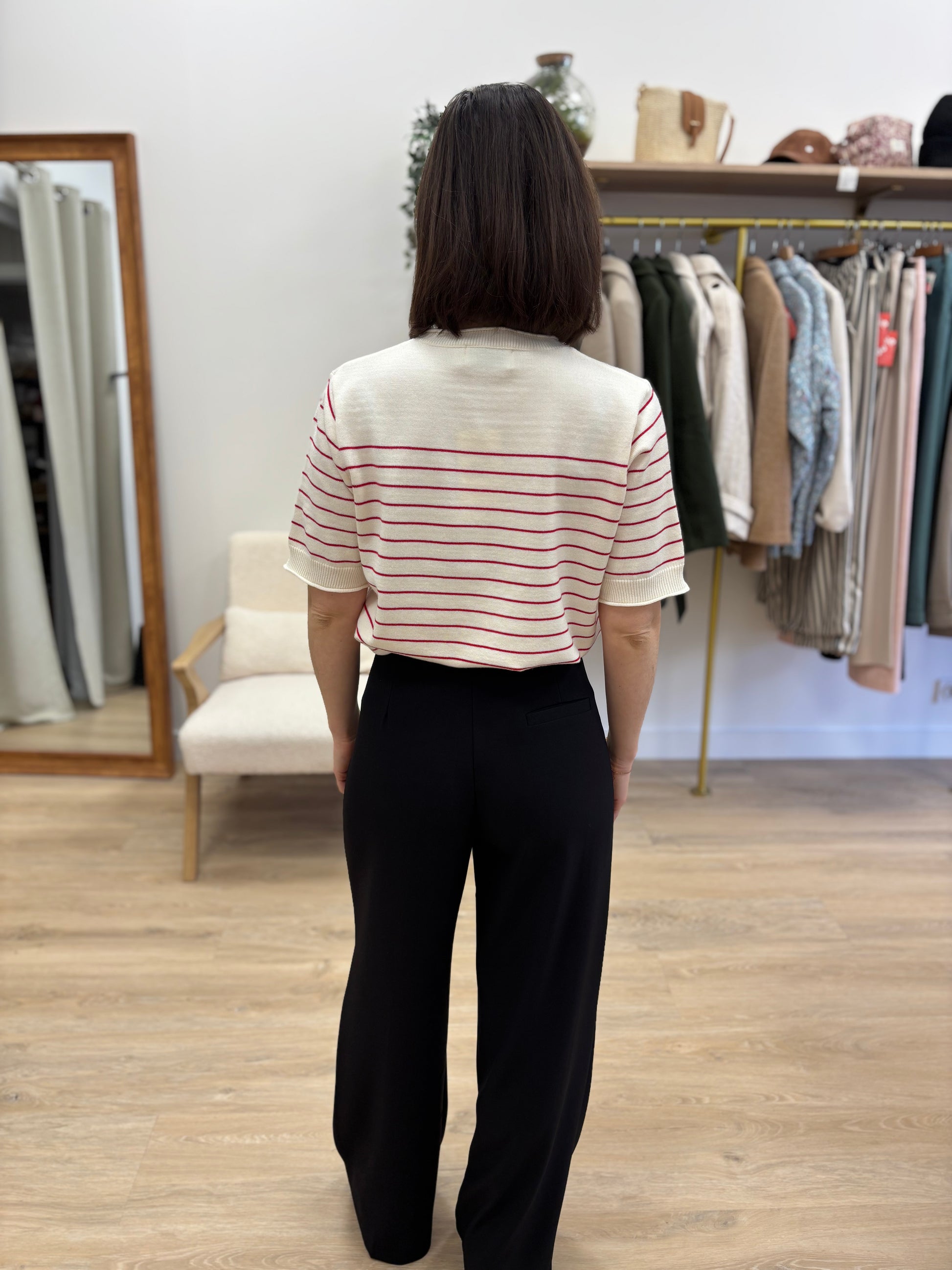 Pantalon tailleur Maël noir