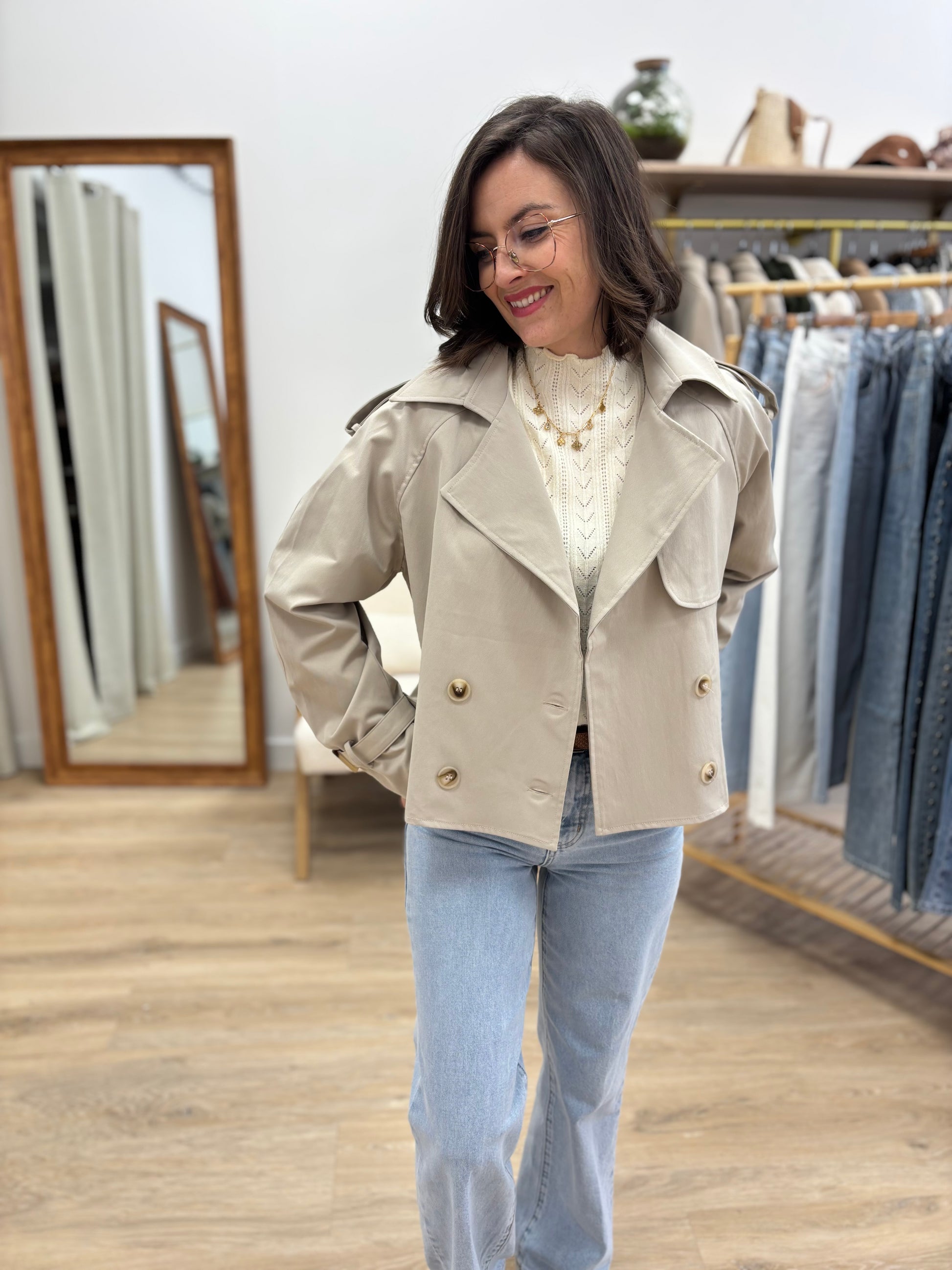Trench court beige Justin