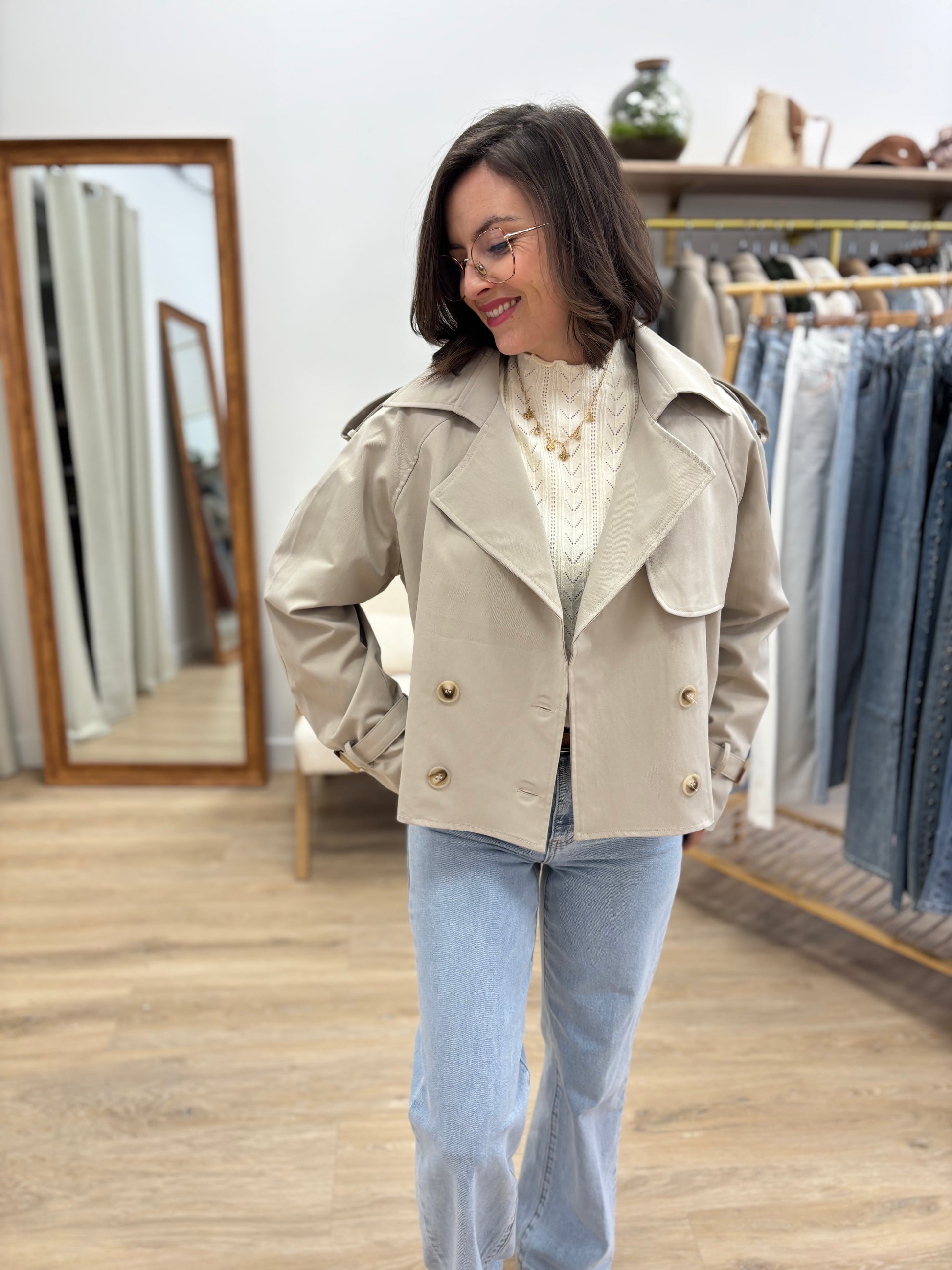 Trench court beige Justin