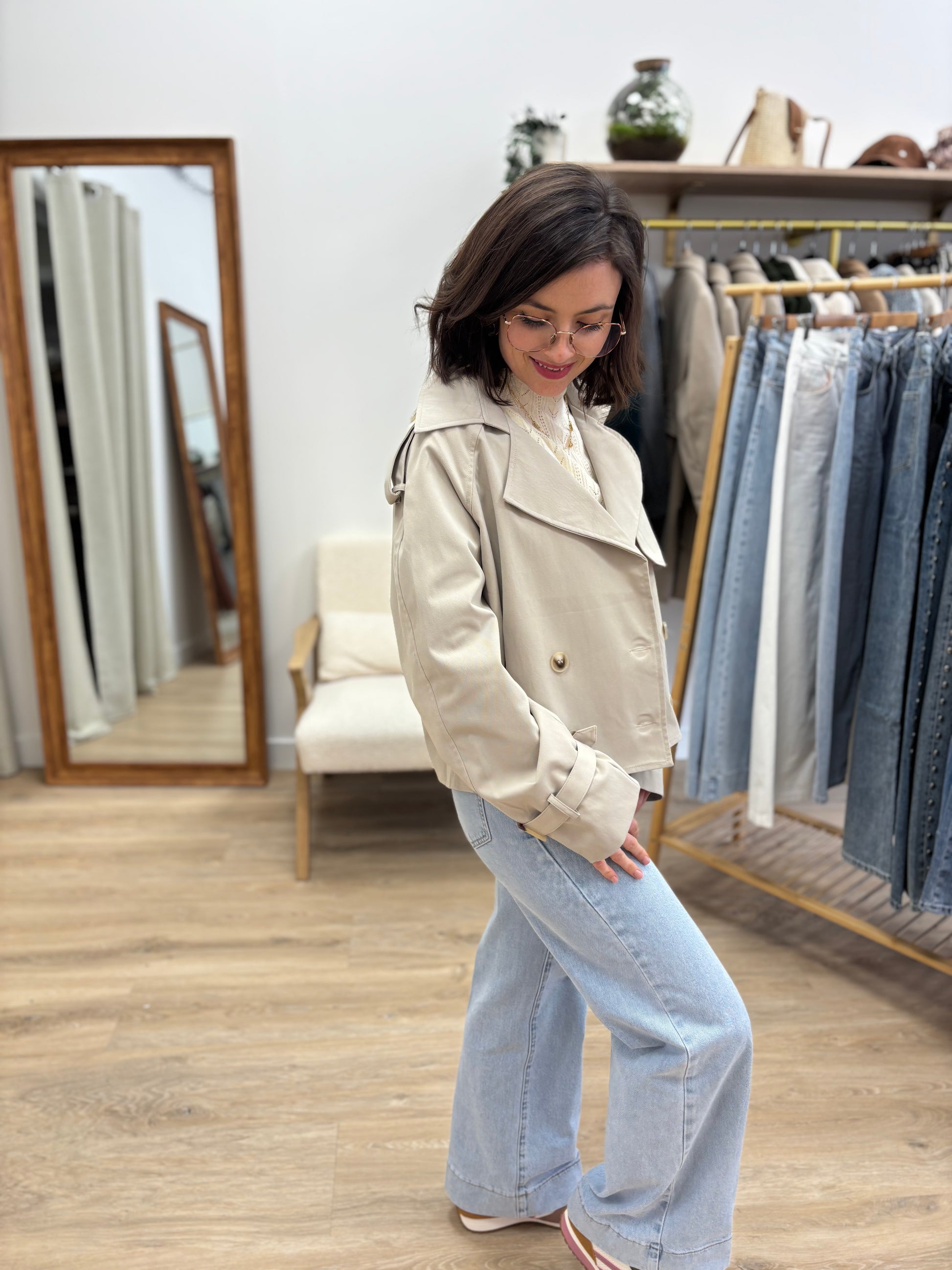 Trench court beige Justin