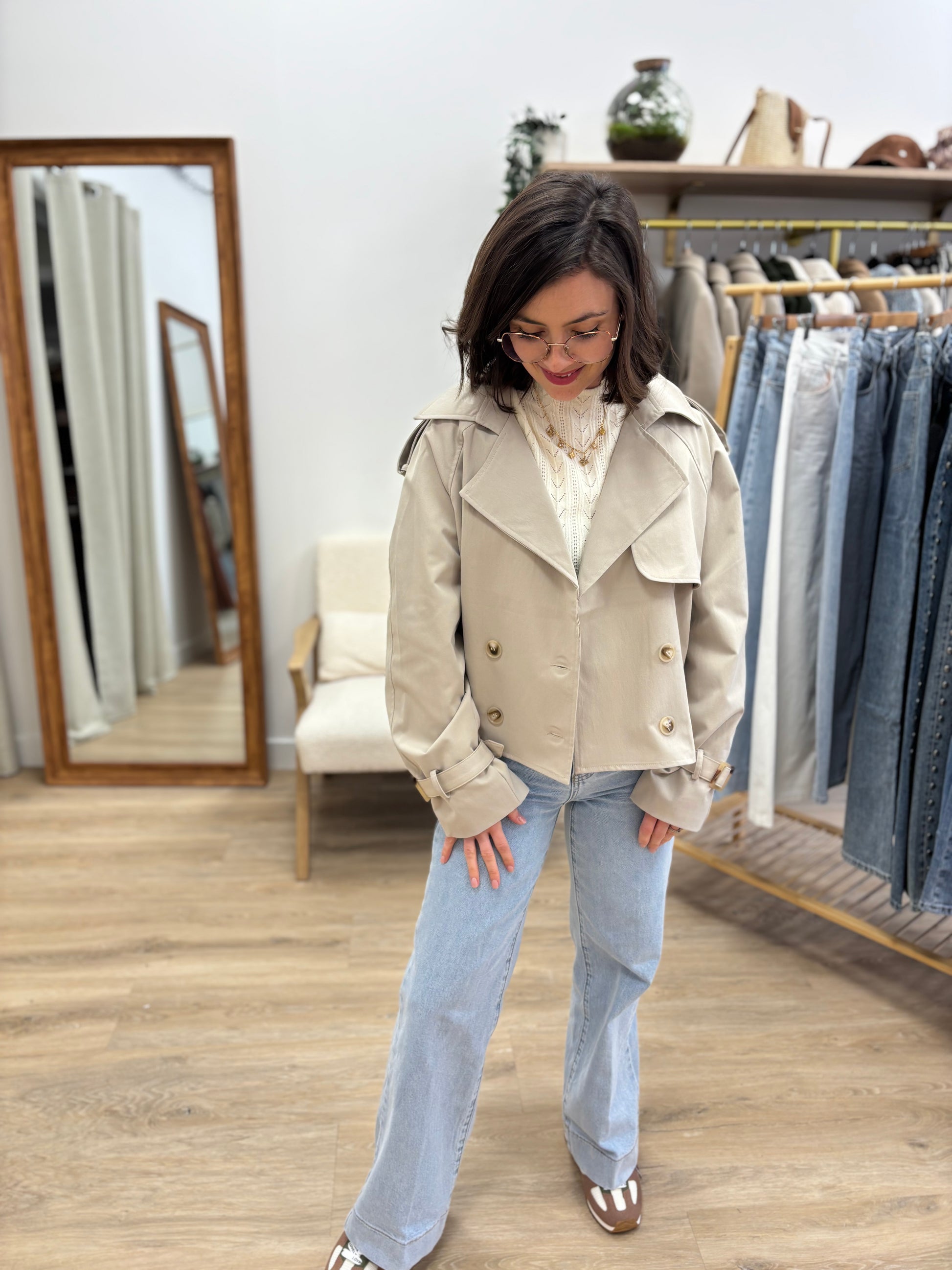 Trench court beige Justin