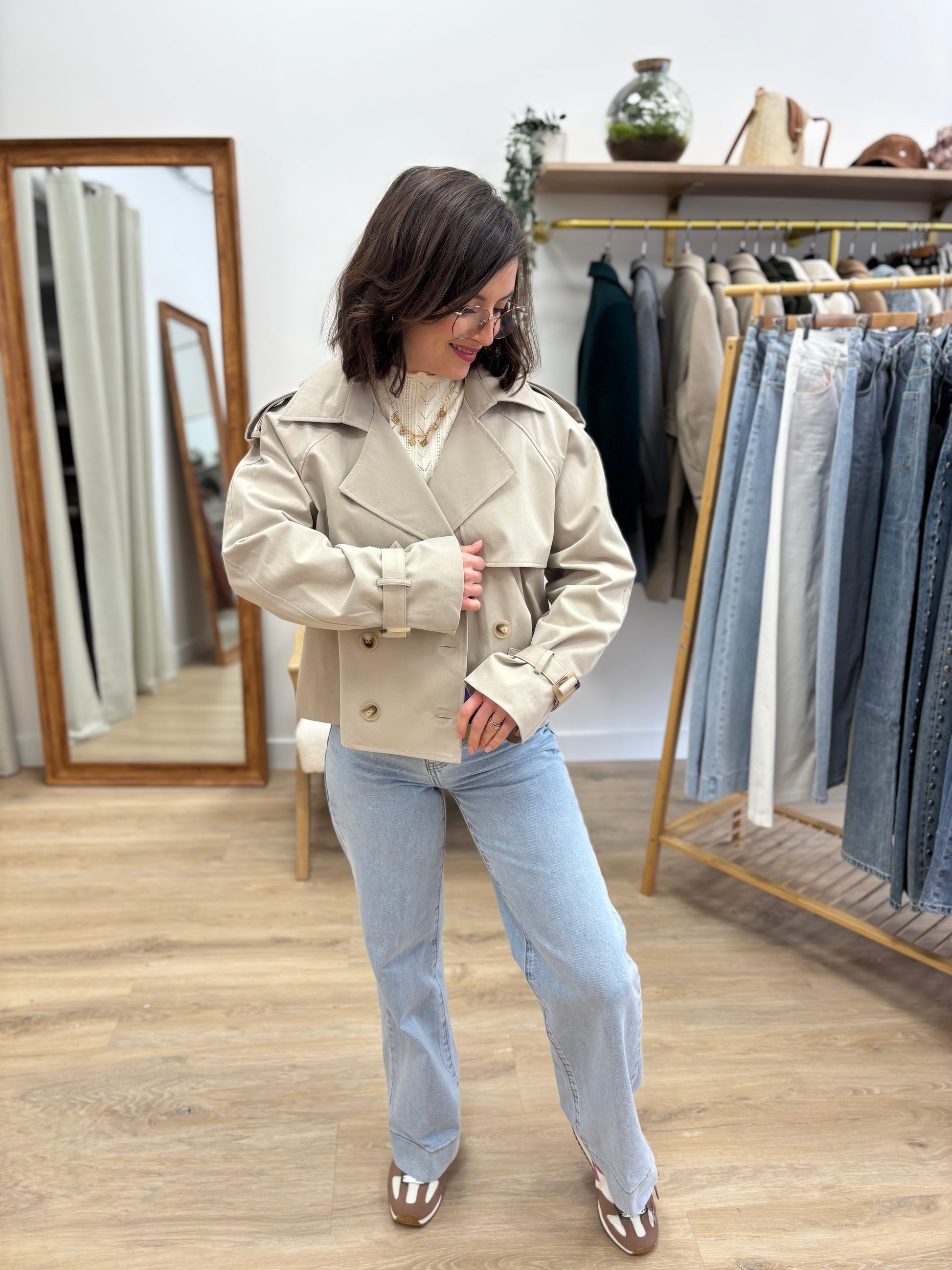 Trench court beige Justin