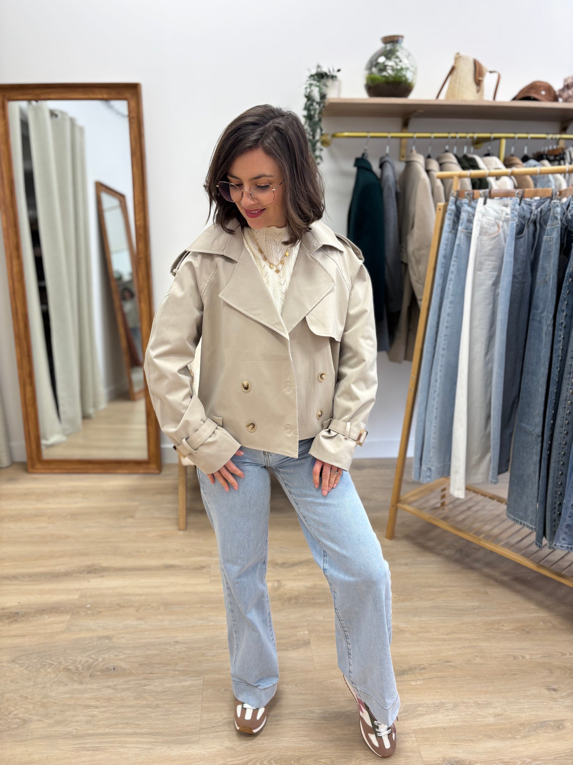 Trench court beige Justin
