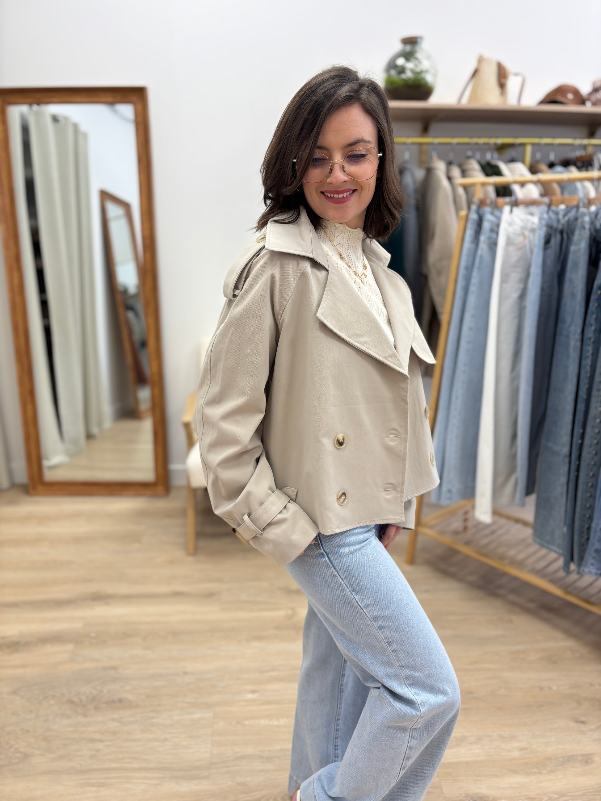 Trench court beige Justin