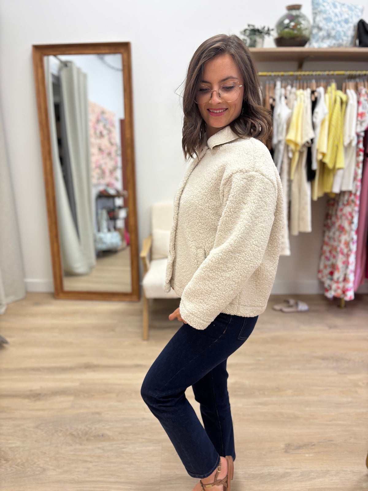 Manteau Elisa beige