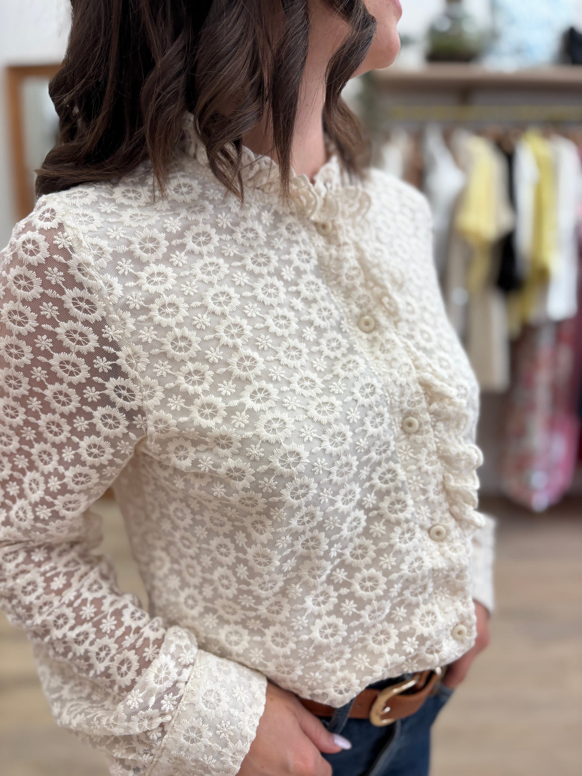 Chemise Charlie beige