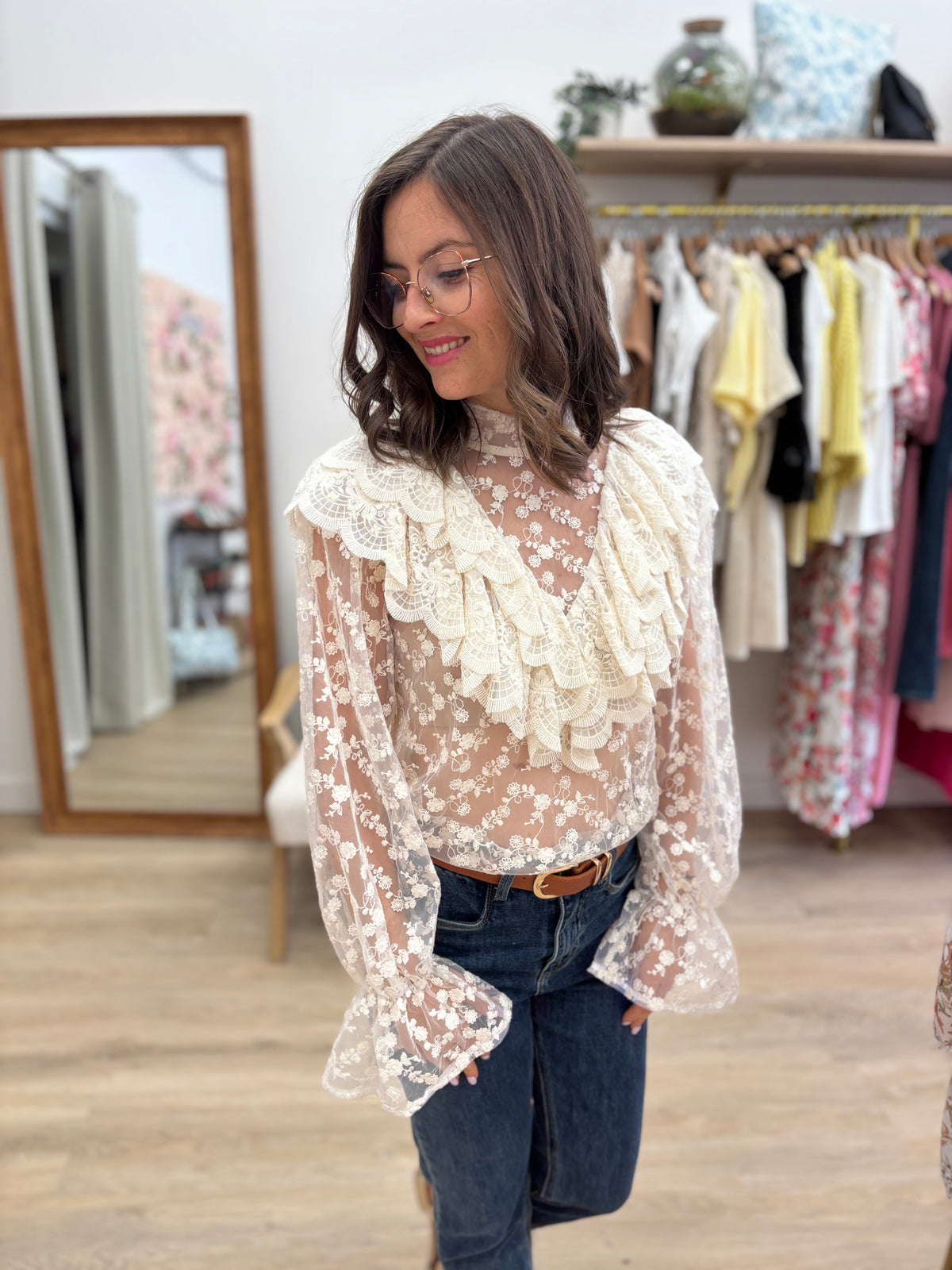 Blouse Anetha écru