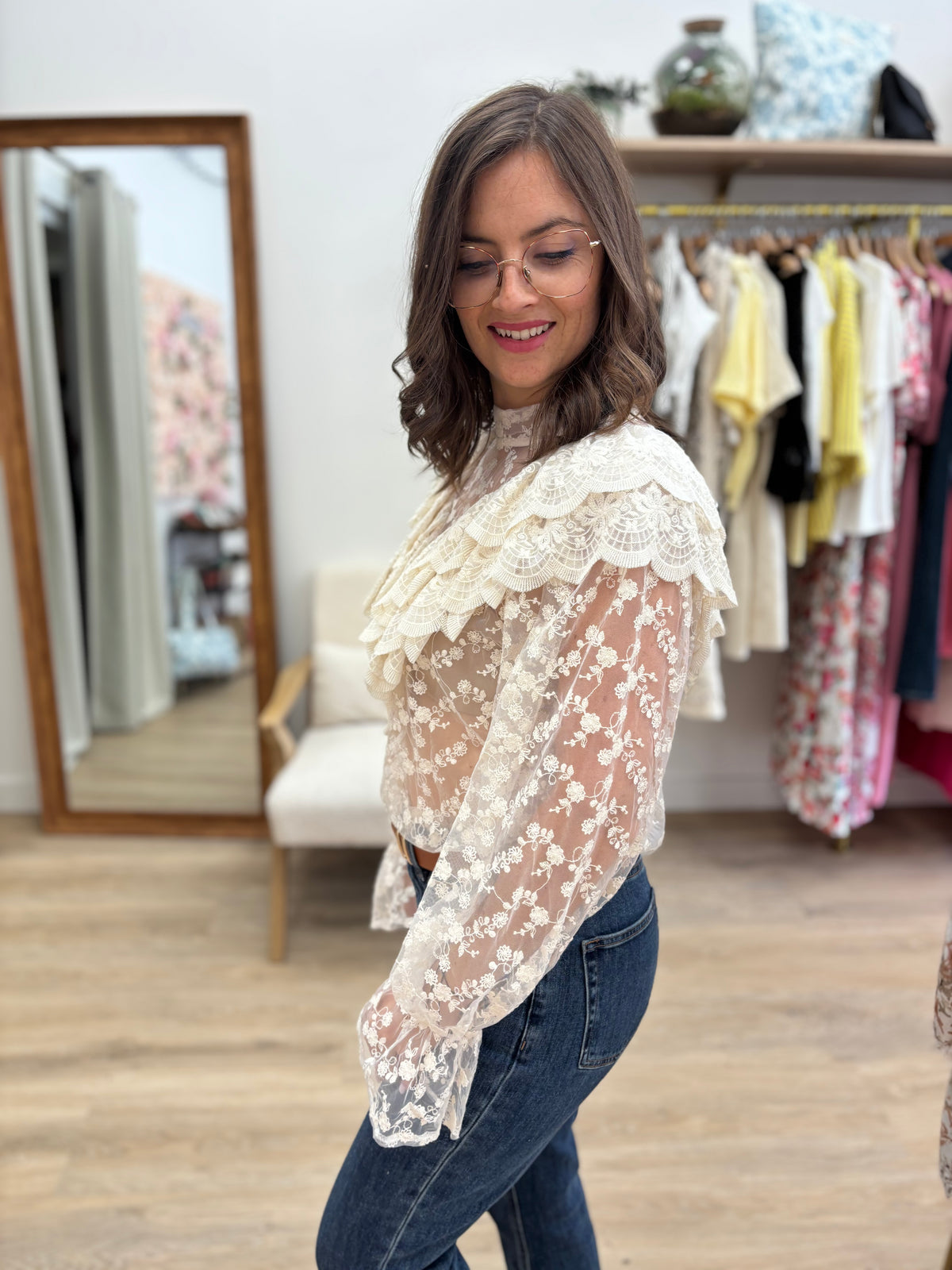 Blouse Anetha écru