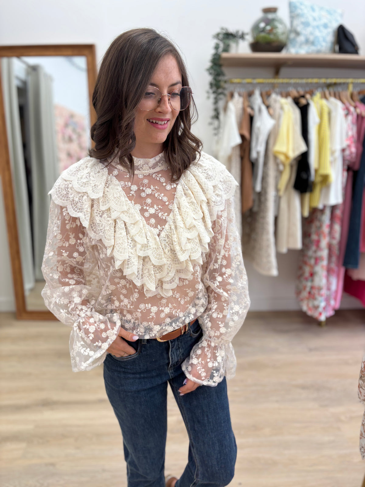 Blouse Anetha écru