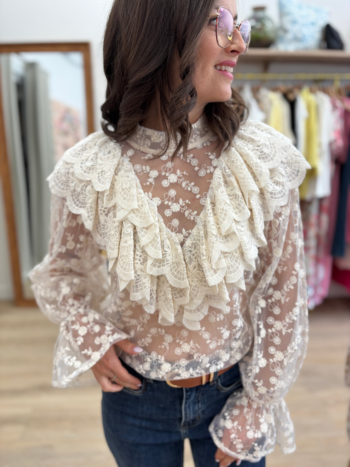 Blouse Anetha écru