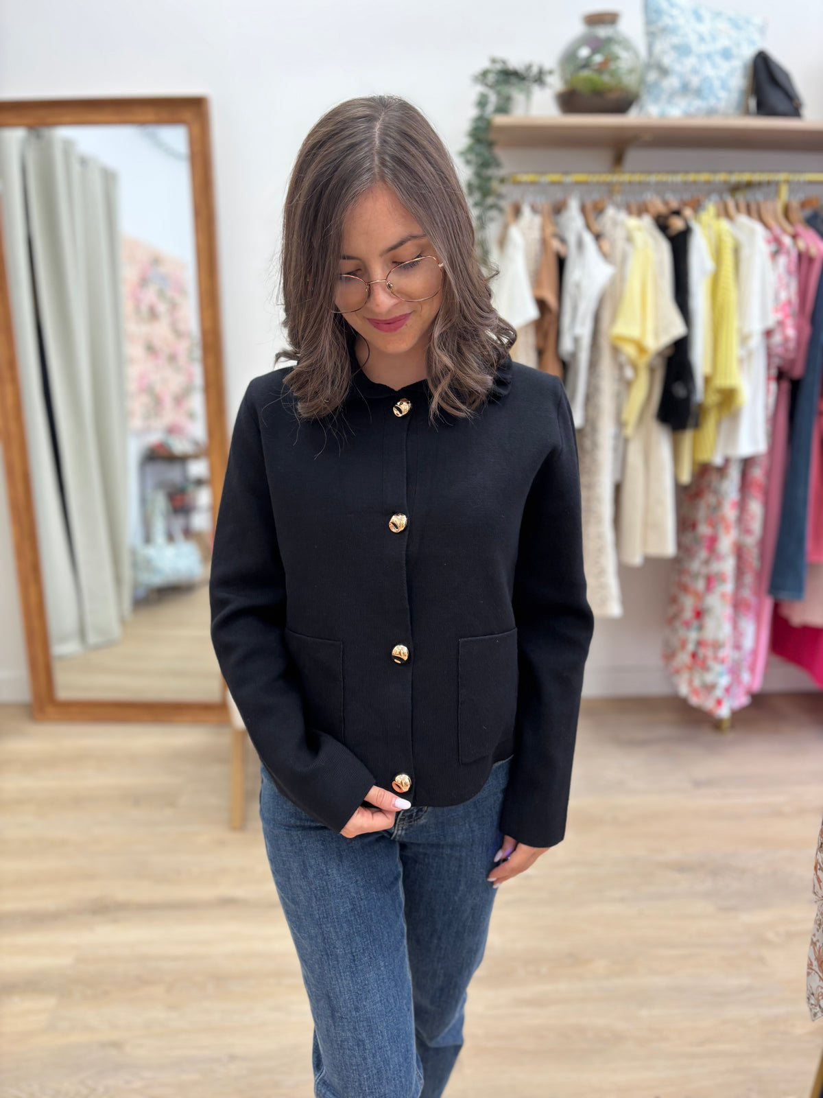 Gilet Claudine noir