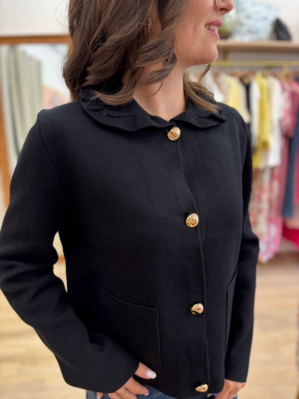 Gilet Claudine noir