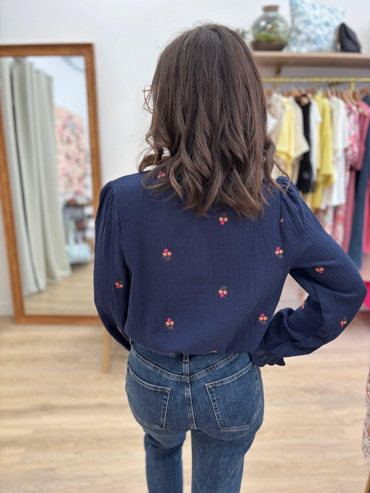 Chemise Laurence bleu