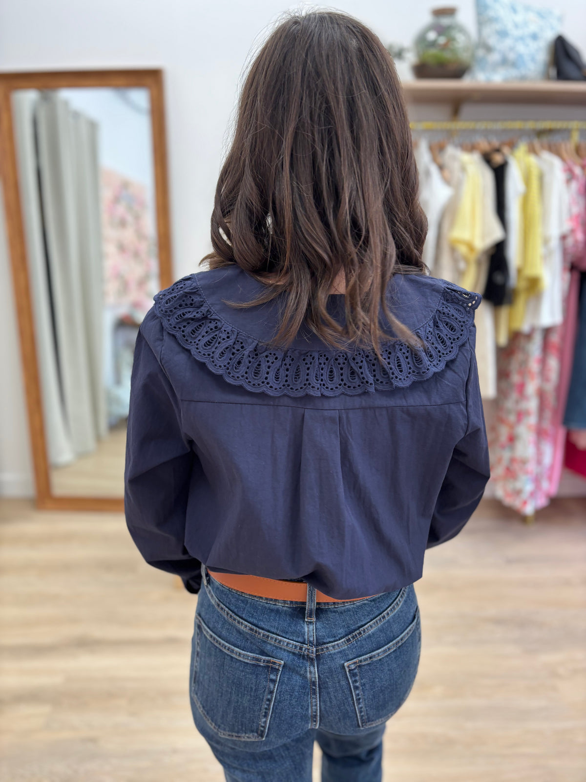 Chemise Hélène bleu