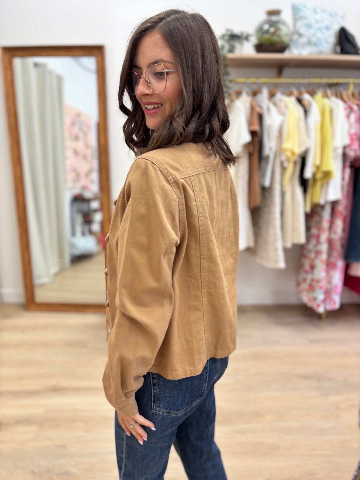 Veste Estelle taupe