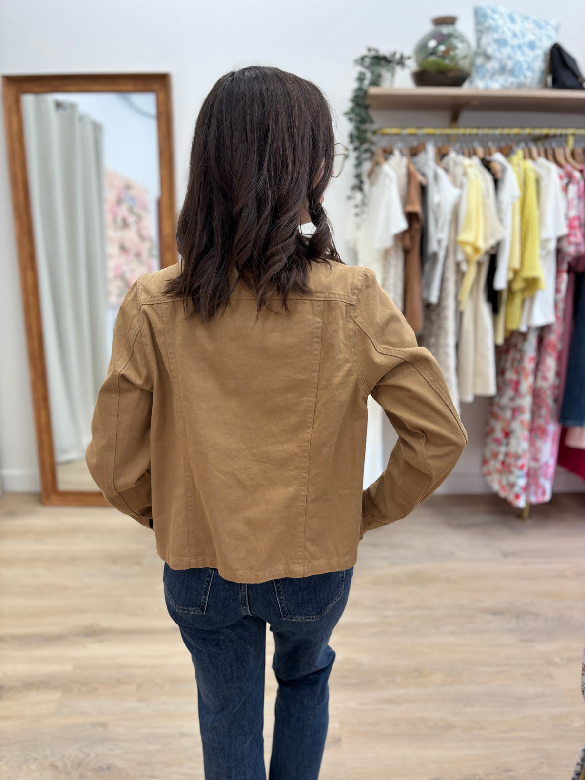 Veste Estelle taupe