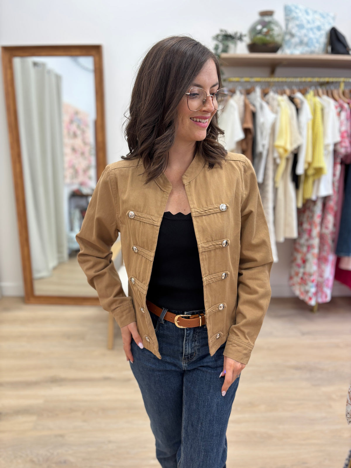 Veste Estelle taupe