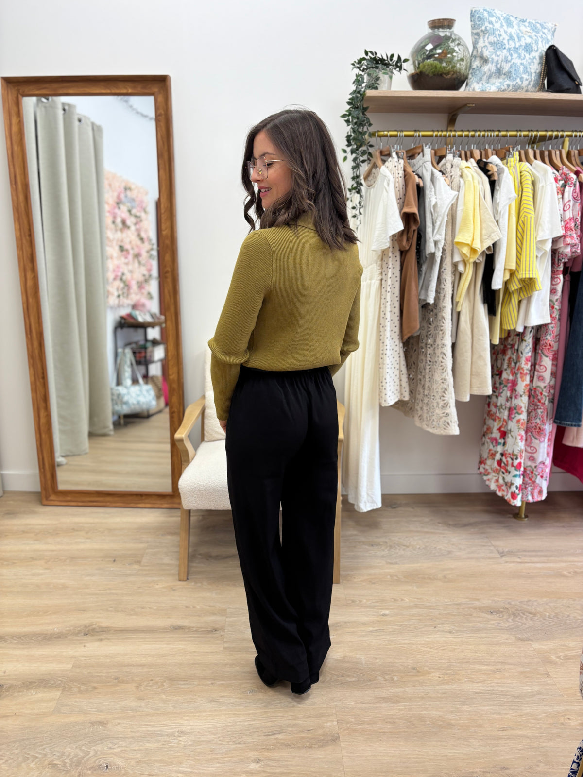 Pantalon Delphine noir