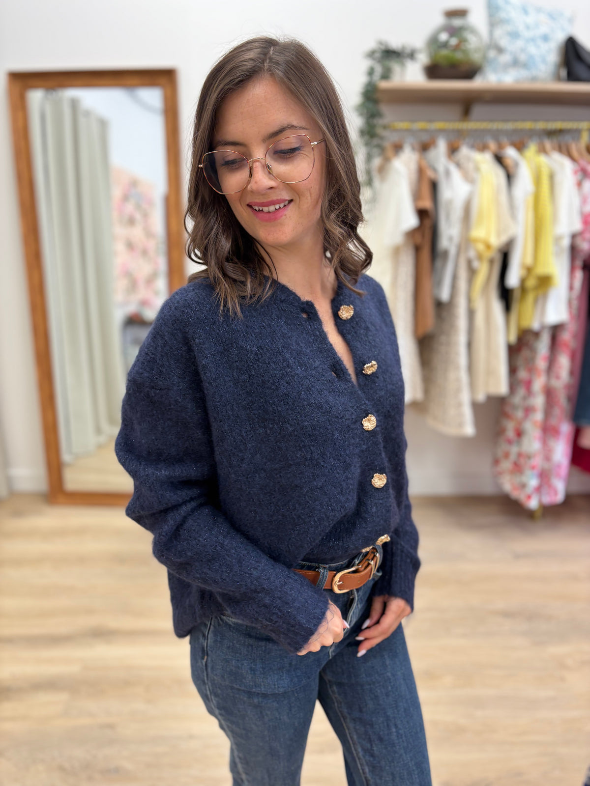 Gilet Solange marine