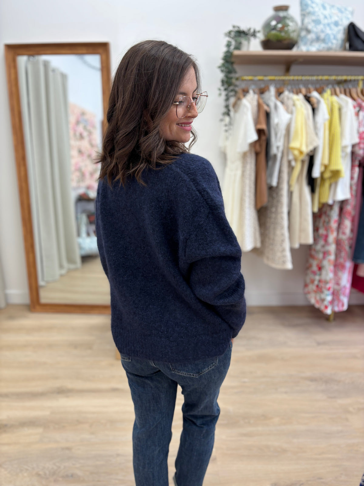 Gilet Solange marine