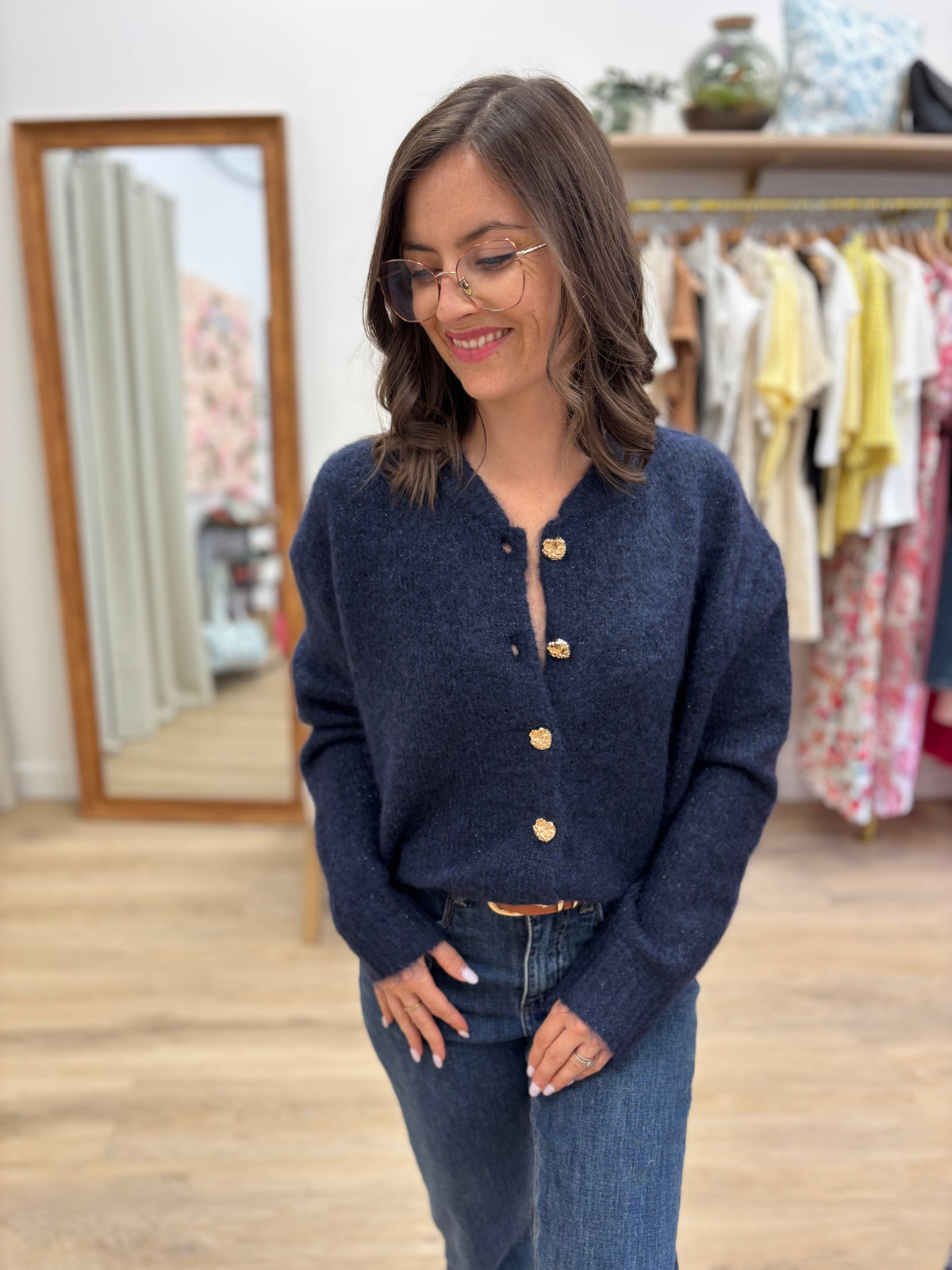 Gilet Solange marine
