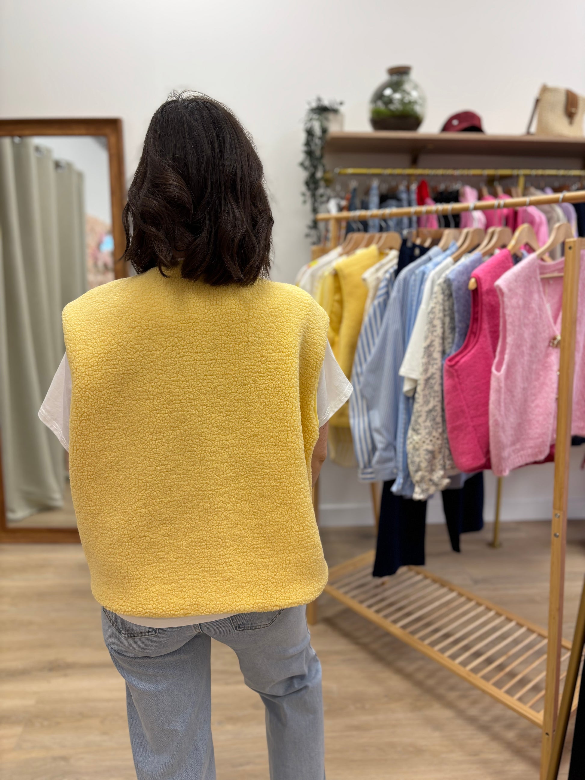 Gilet Margot jaune